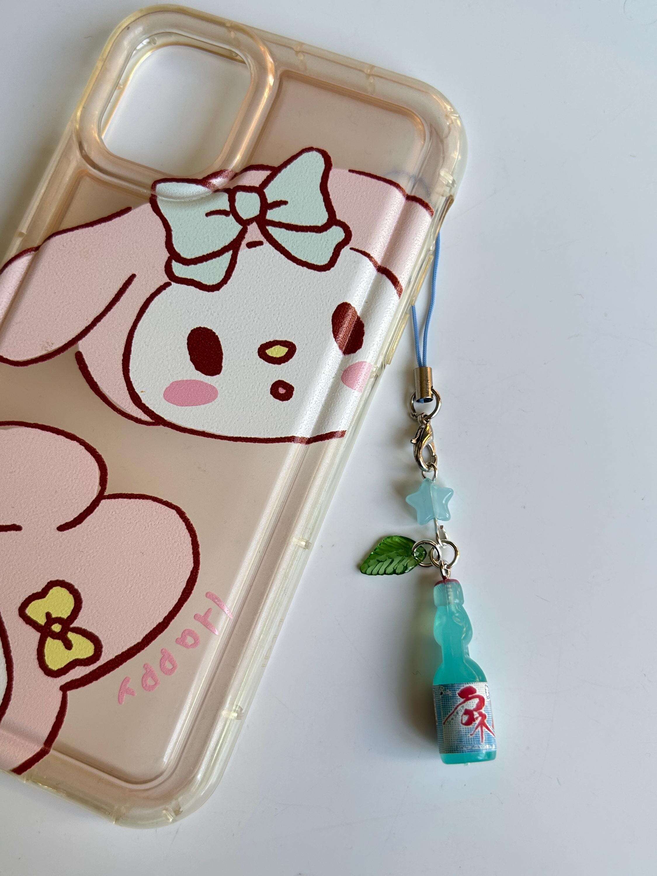 HANDMADE Kawaii Cute Ramune Bottle Phone Charms Original