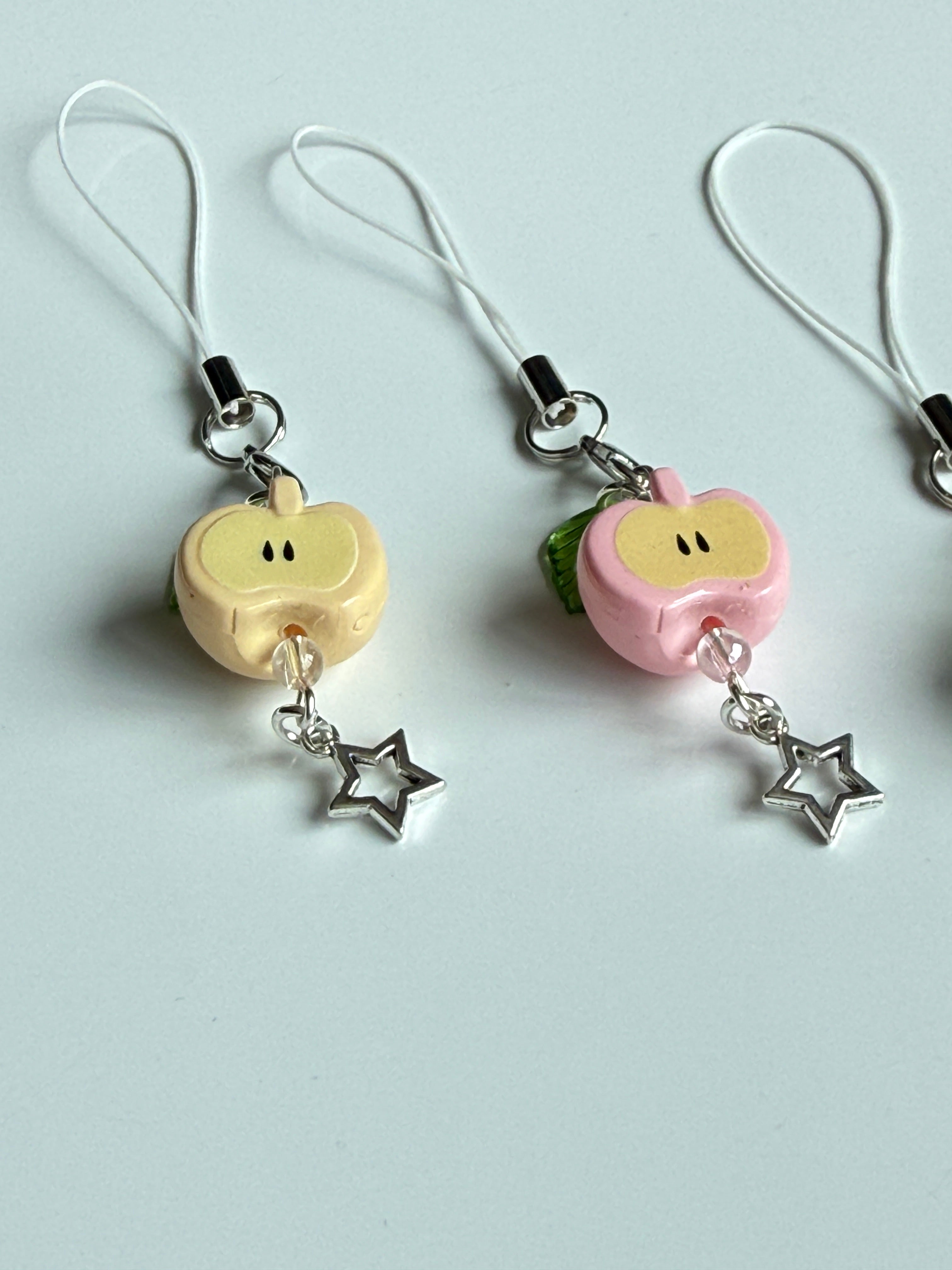 Handmade Cute Cottagecore Apple Phone Charms