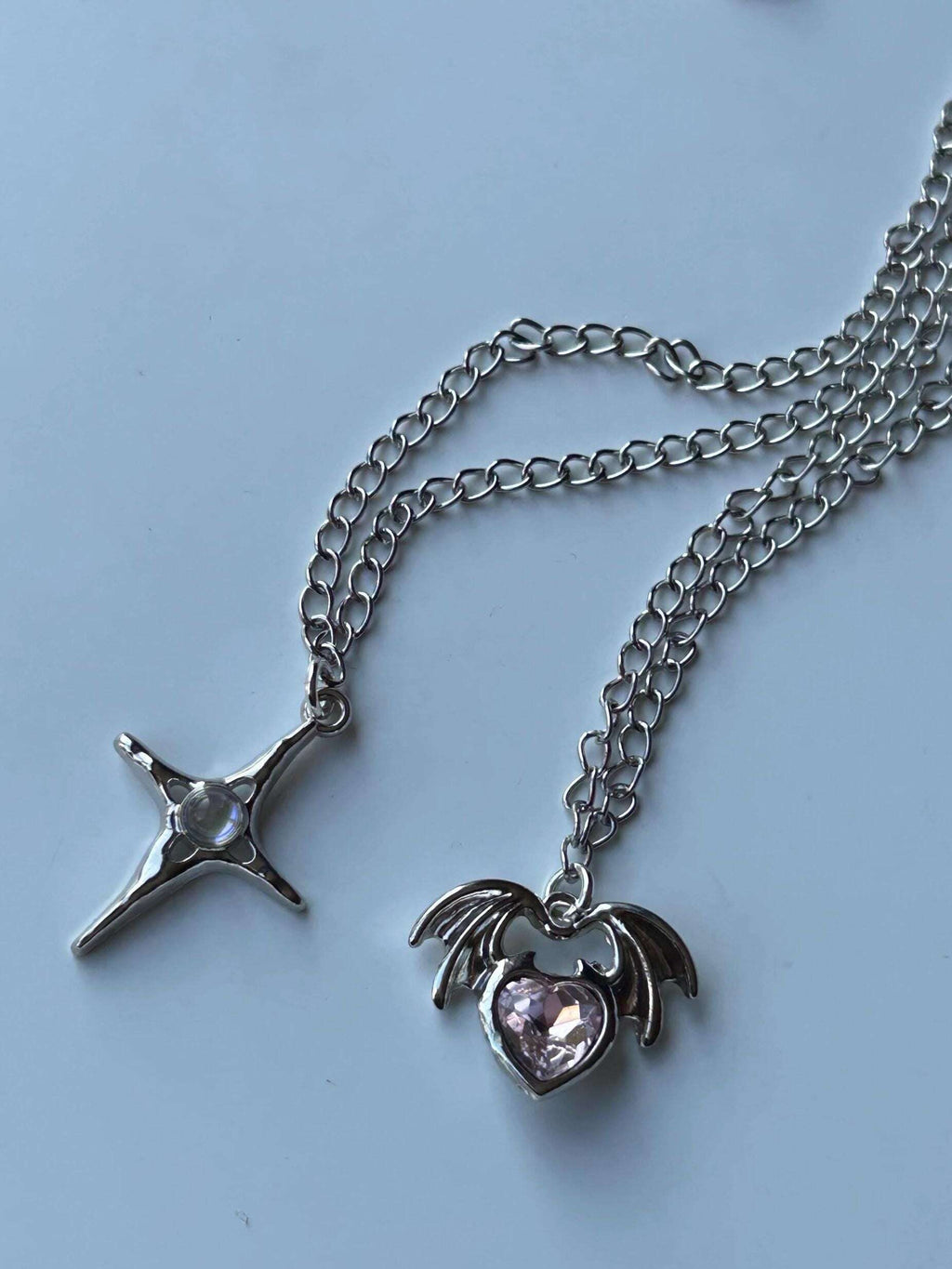 Absolutely Stunning Handmade Whimsical Necklaces 16” Bat