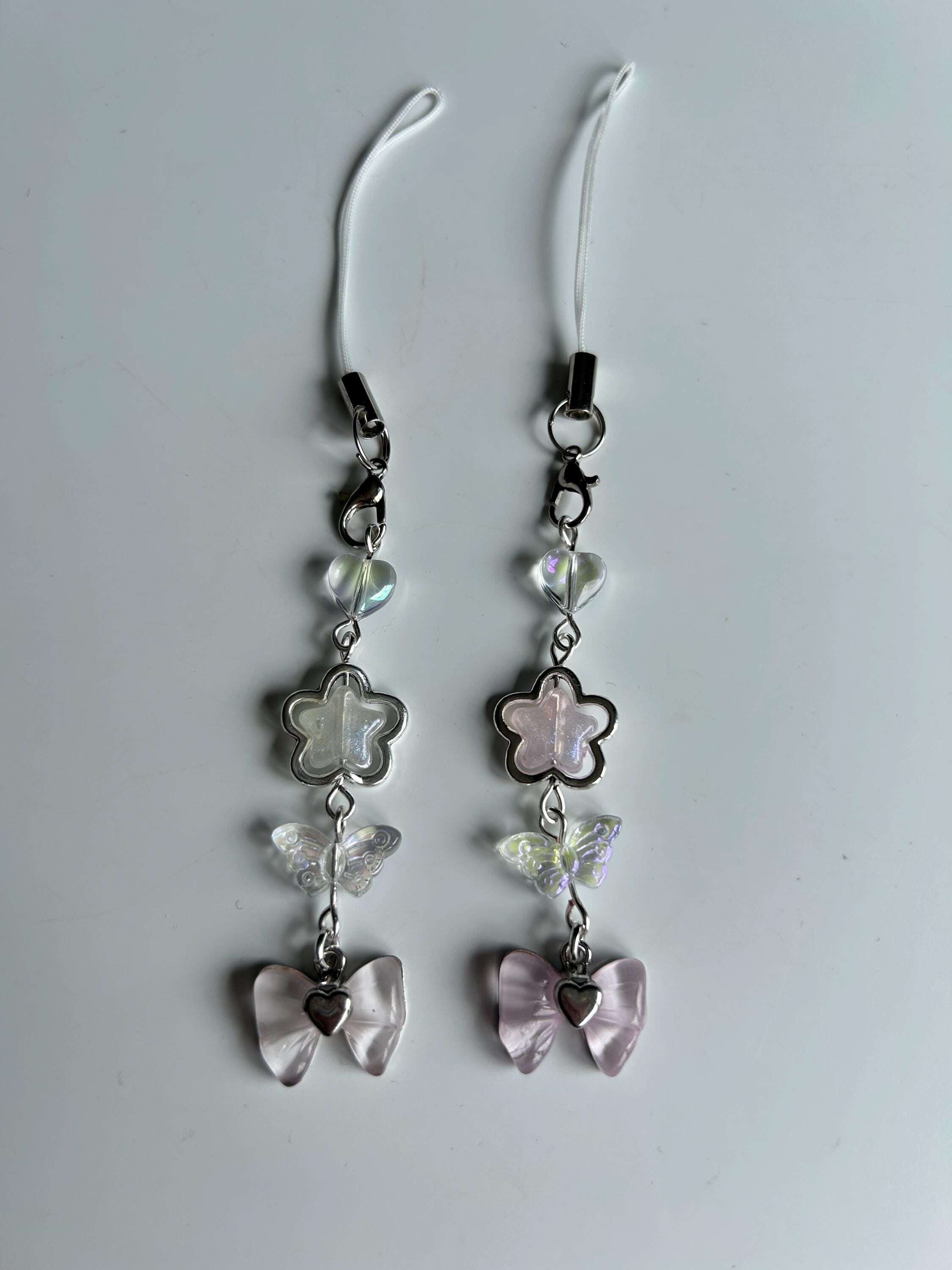 HANDMADE Cute Coquette Bow Phone Charms