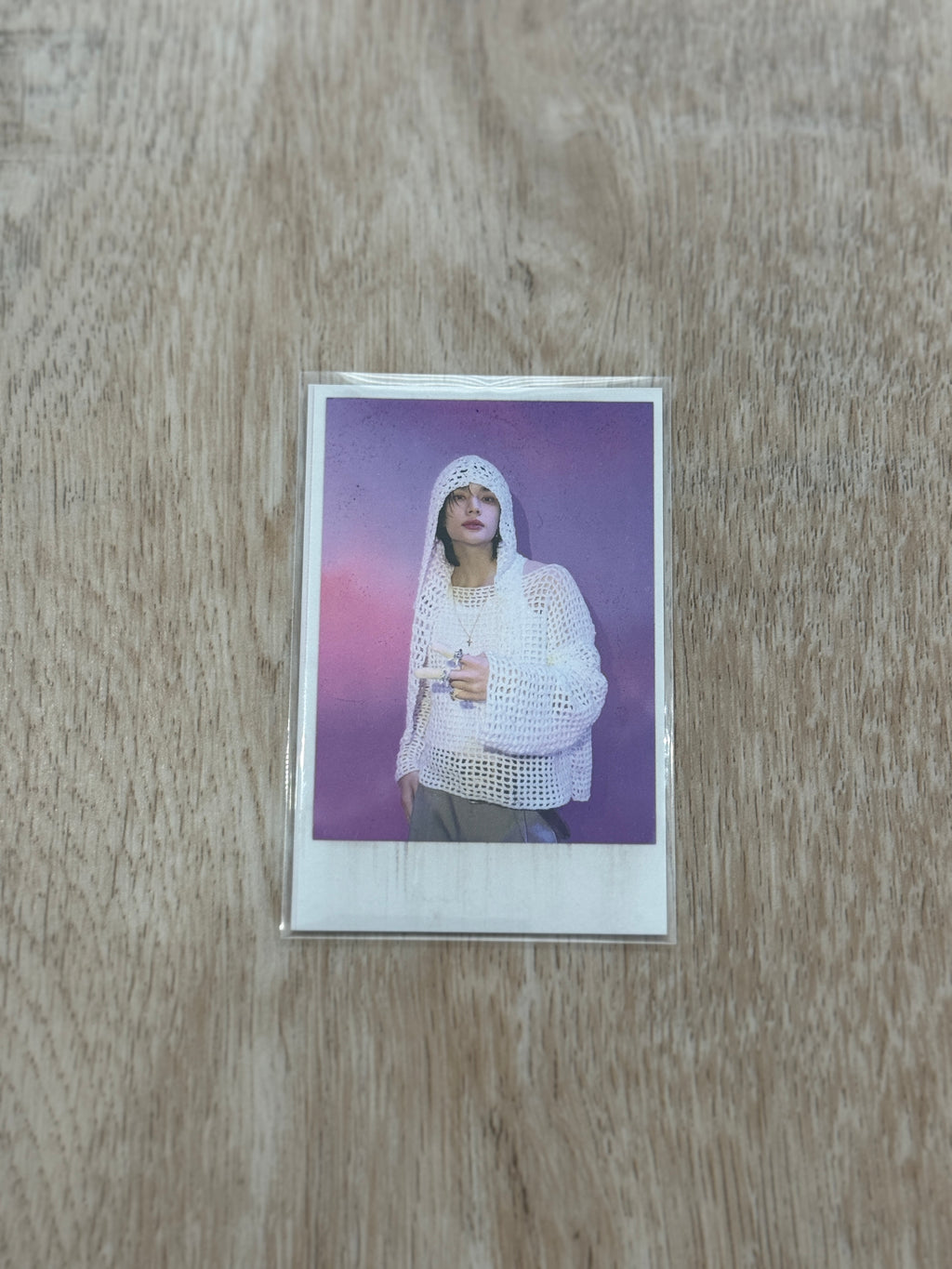Stray Kids Hyunjin Official 樂-STAR ROCK-STAR Polaroid Photocard | SKZ