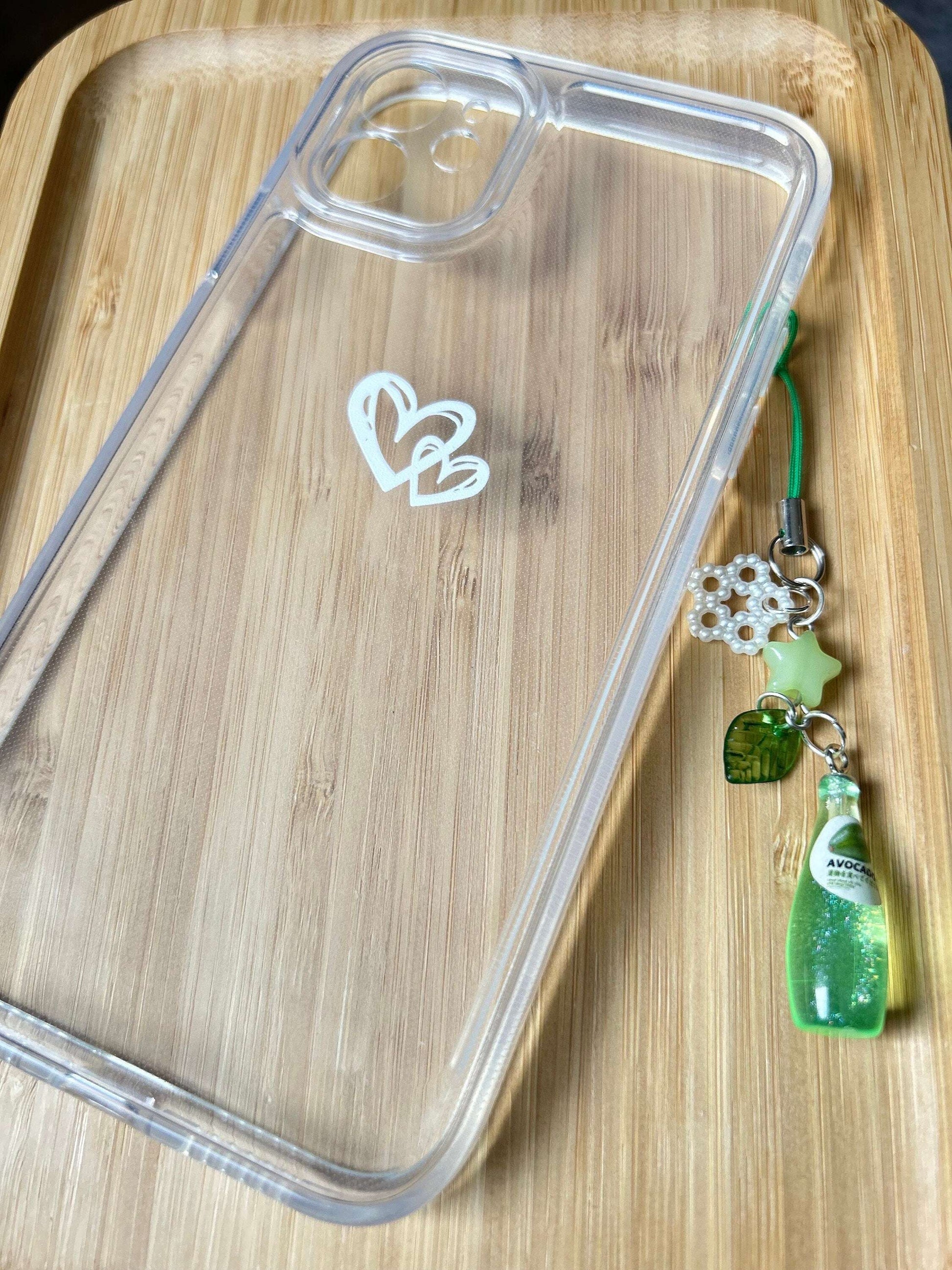 HANDMADE Kawaii Cute Soda Bottle Phone Charms Avocado