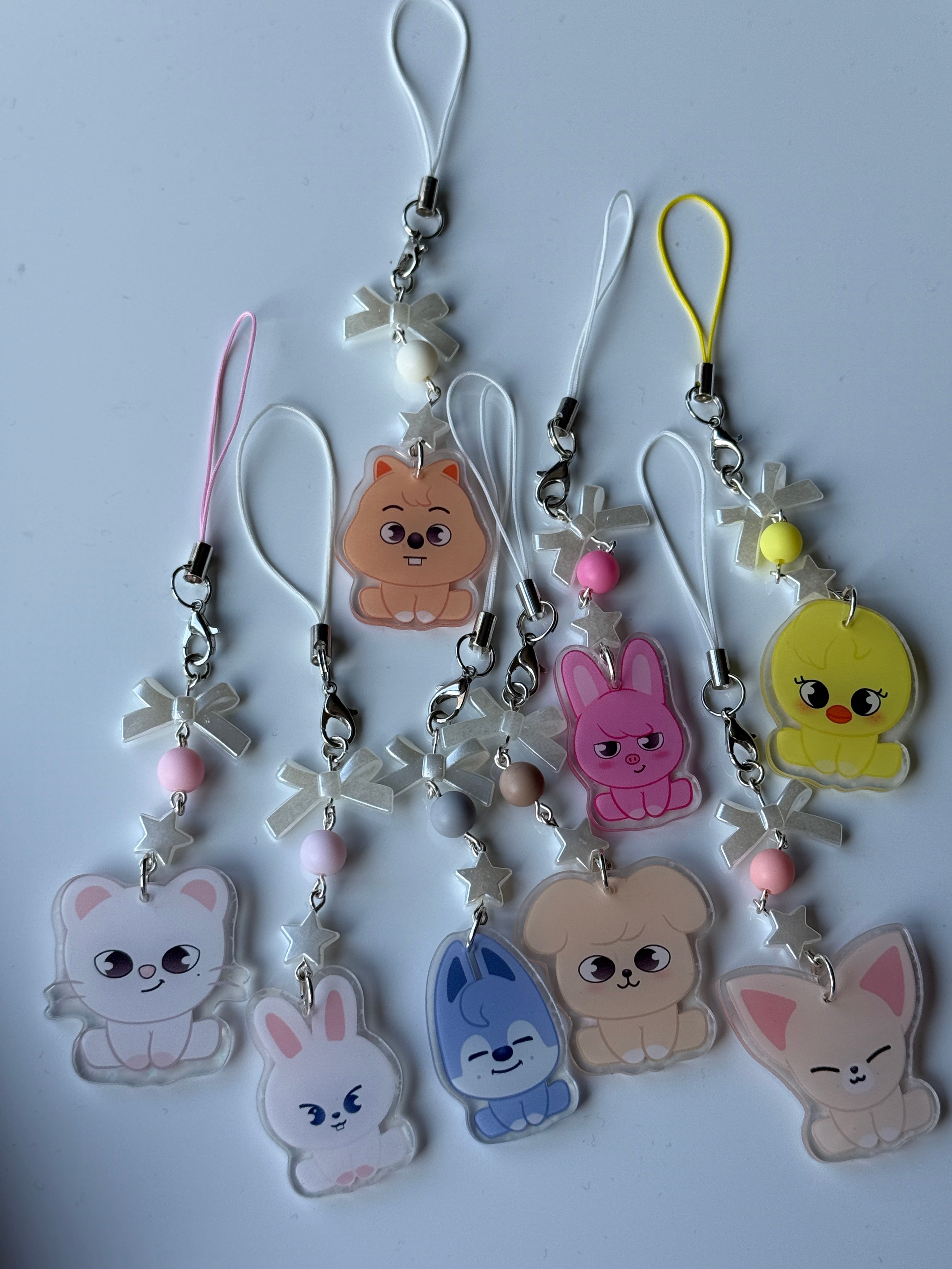 Skzoo Phone Charms - Kpop Bias Charms Stray Kids phone charm