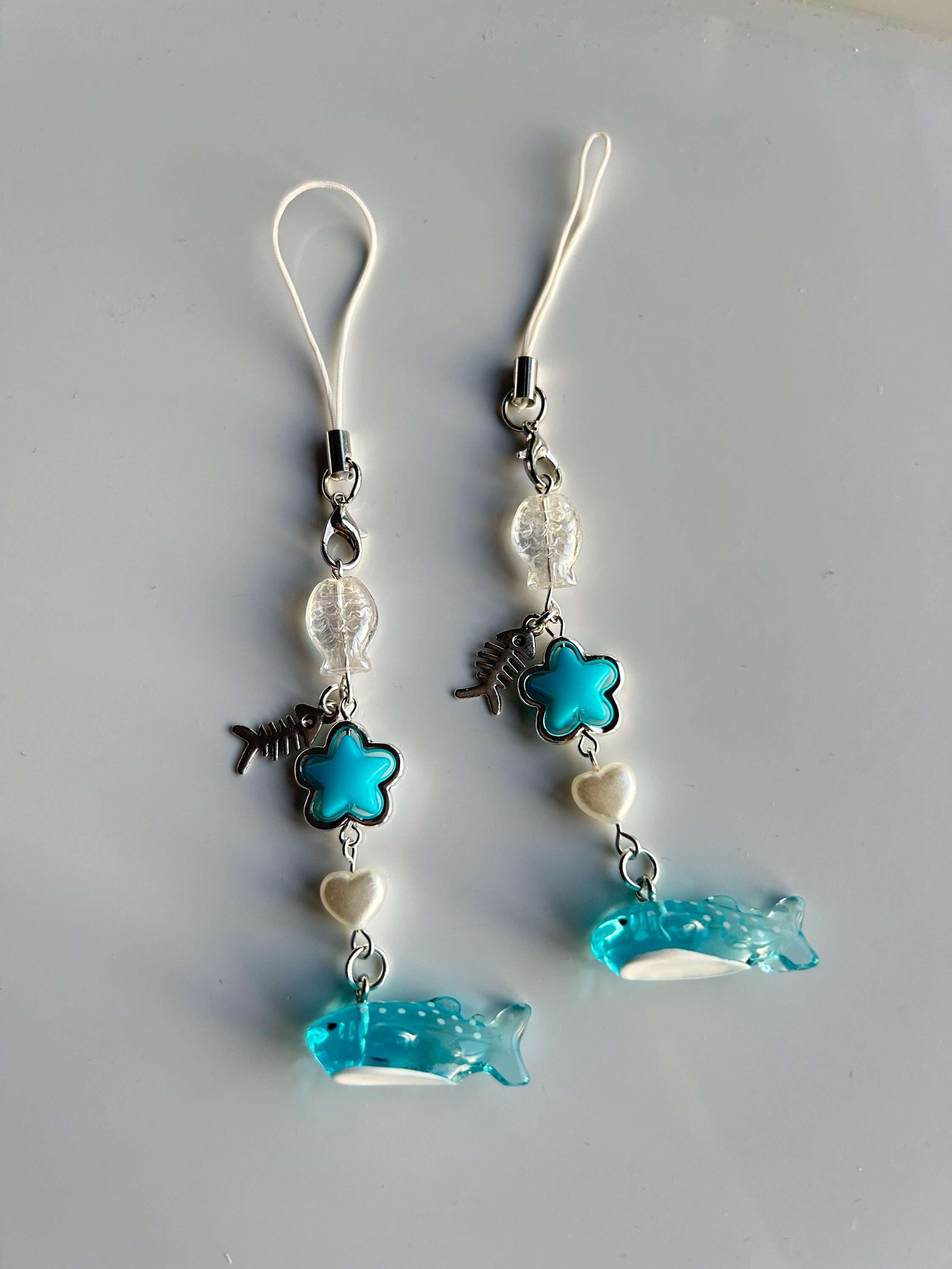 HANDMADE Cute New Colour Kawaii Whale Shark Phone Charms