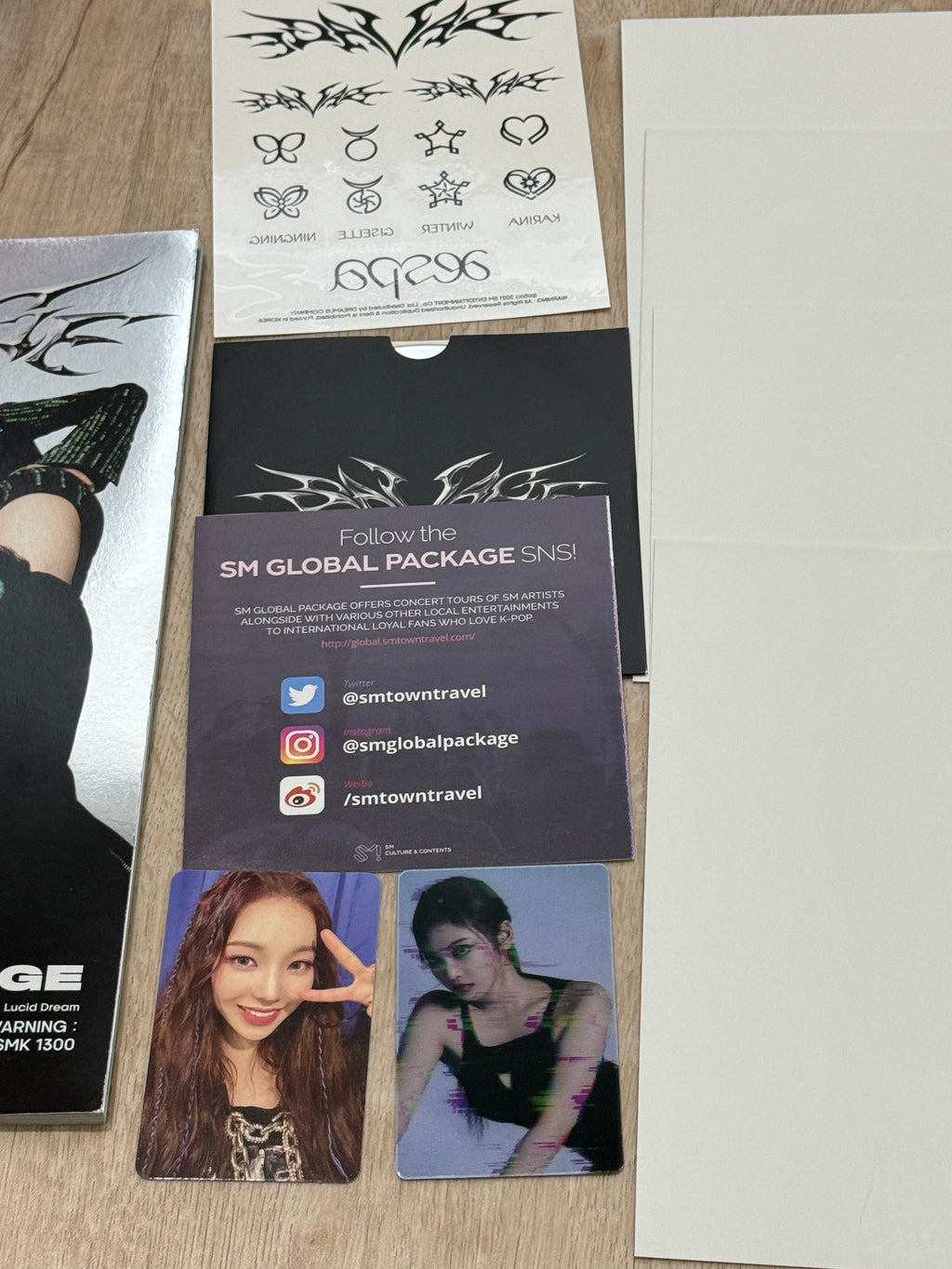 aespa – Savage 1st Mini Album | Hallucination Quest Ver. | Complete with Photocard & Posters