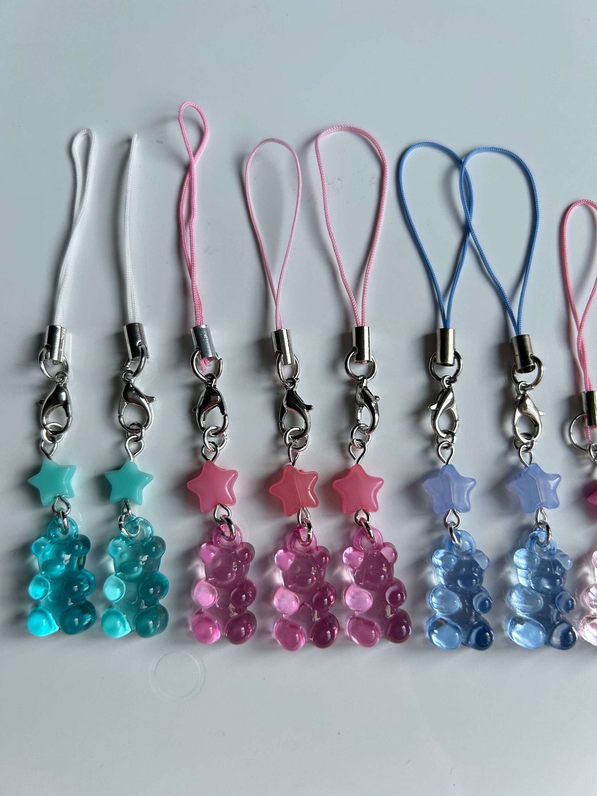 HANDMADE Kawaii Cute Gummy Bear Phone Charms