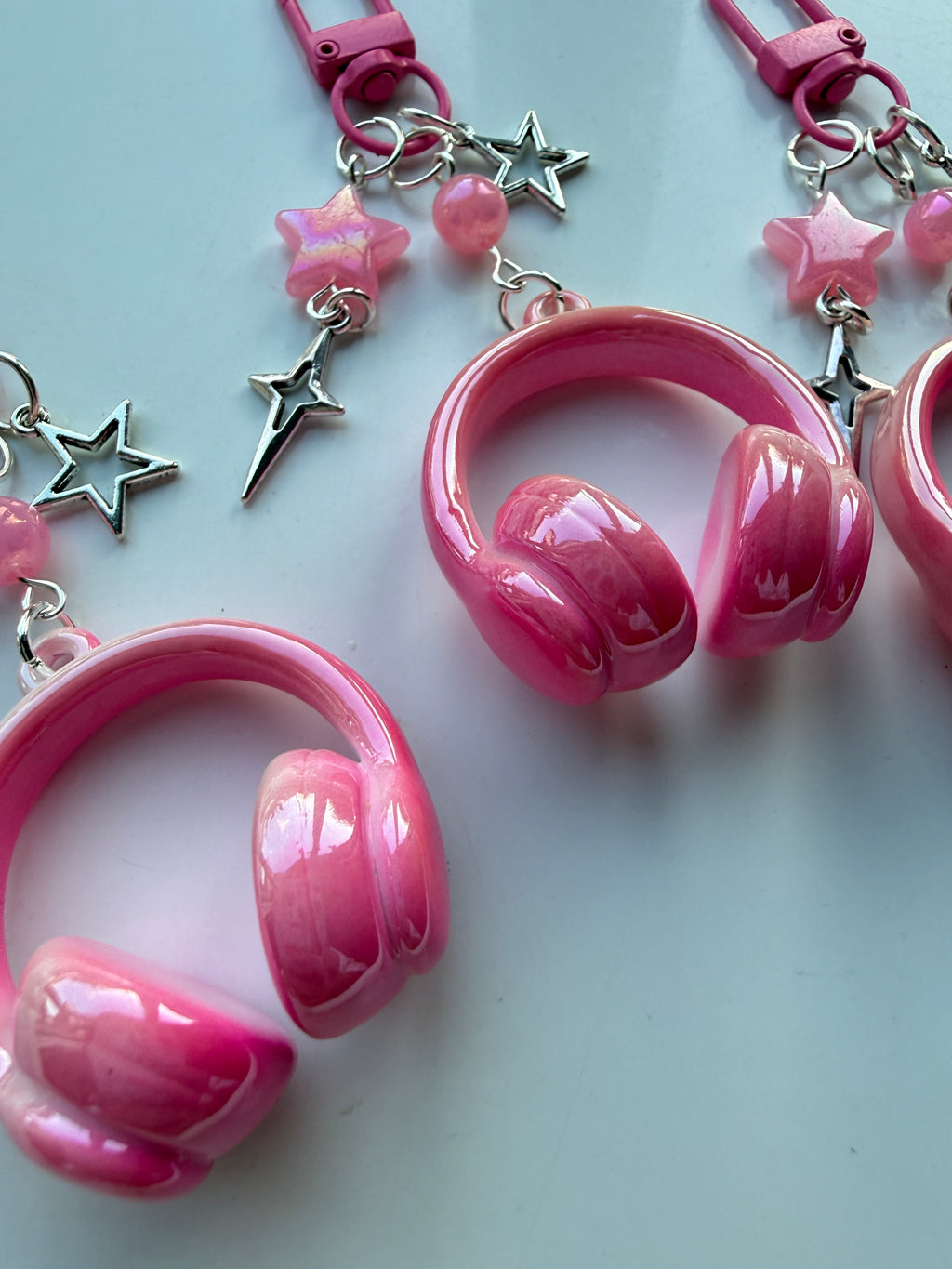 Kawaii Headphone Bag Charm & Keychain Charm
