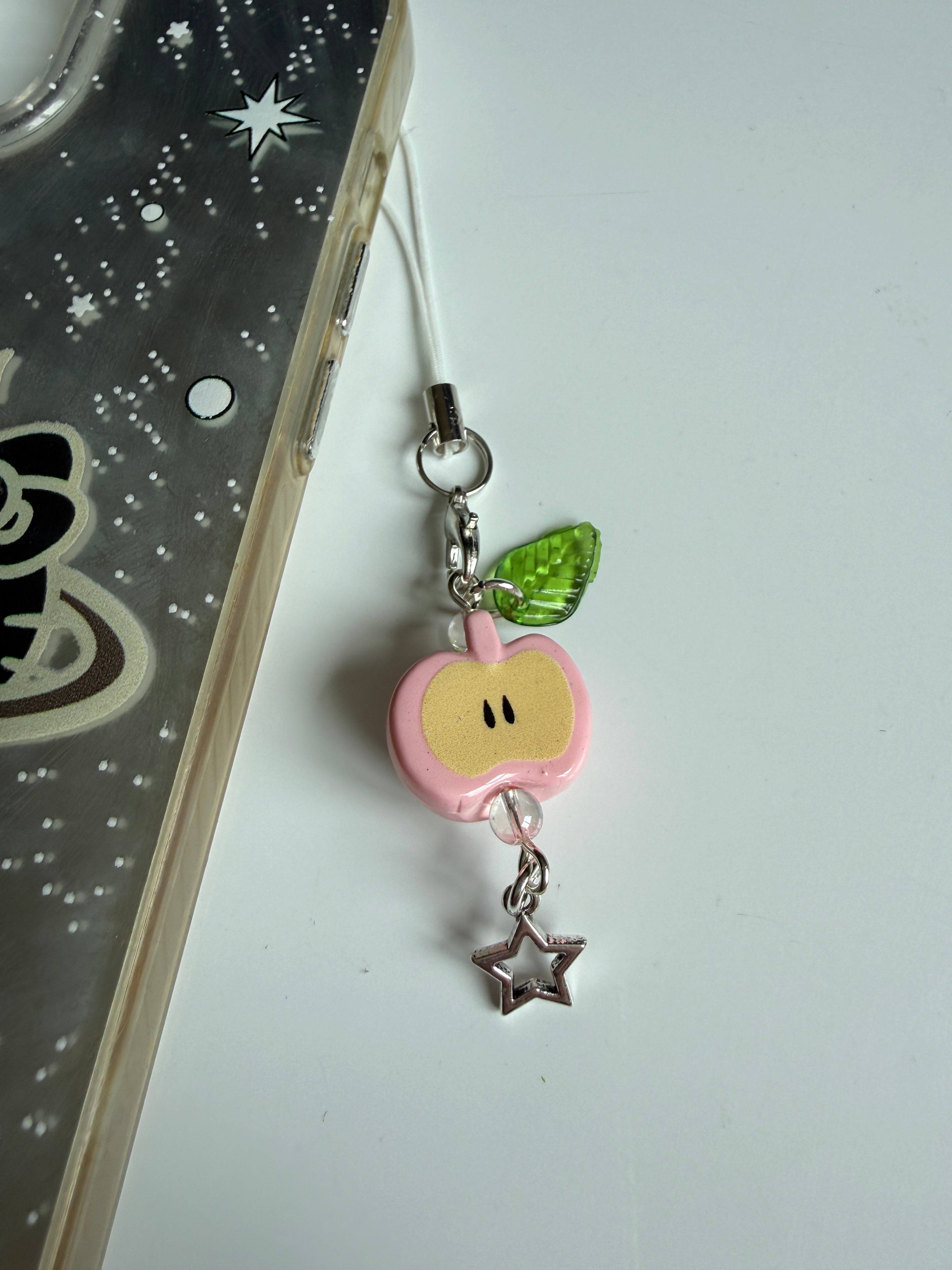 Handmade Cute Cottagecore Apple Phone Charms