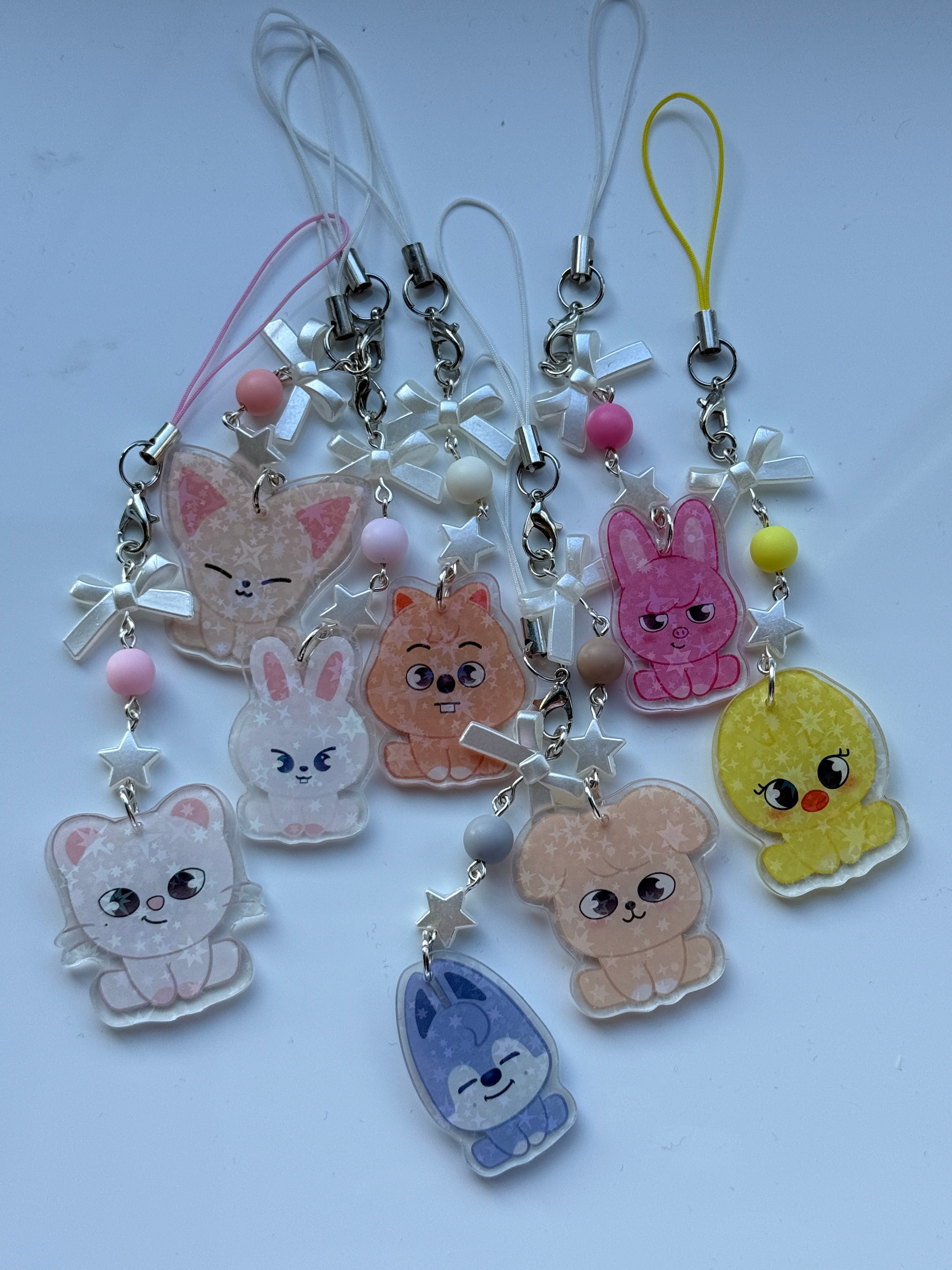Skzoo Phone Charms - Kpop Bias Charms Stray Kids phone charm
