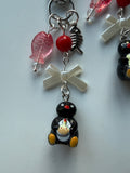 Handmade Pingu Inspired Keychain– Kawaii Y2K Keychain version 2