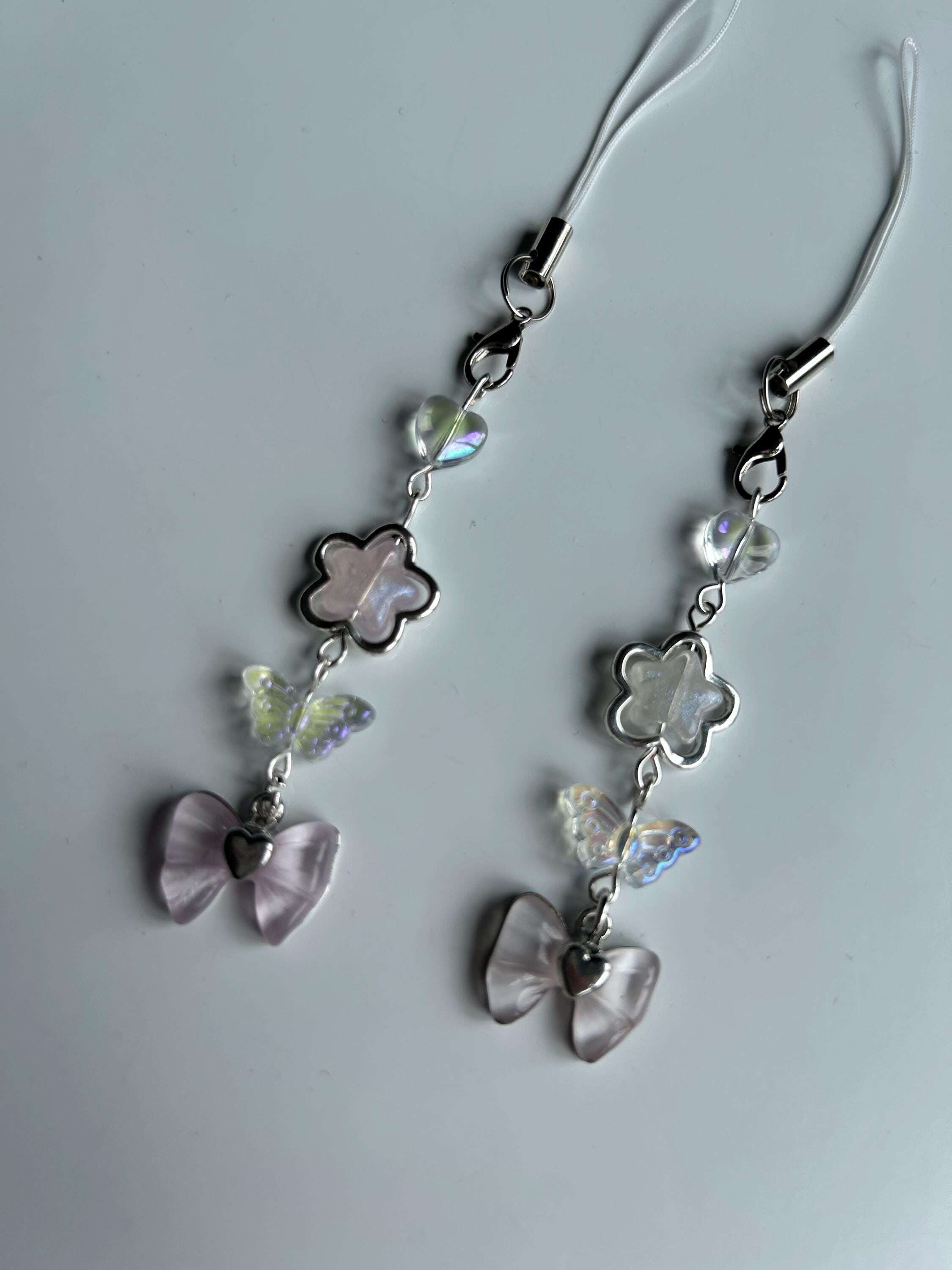 HANDMADE Cute Coquette Bow Phone Charms