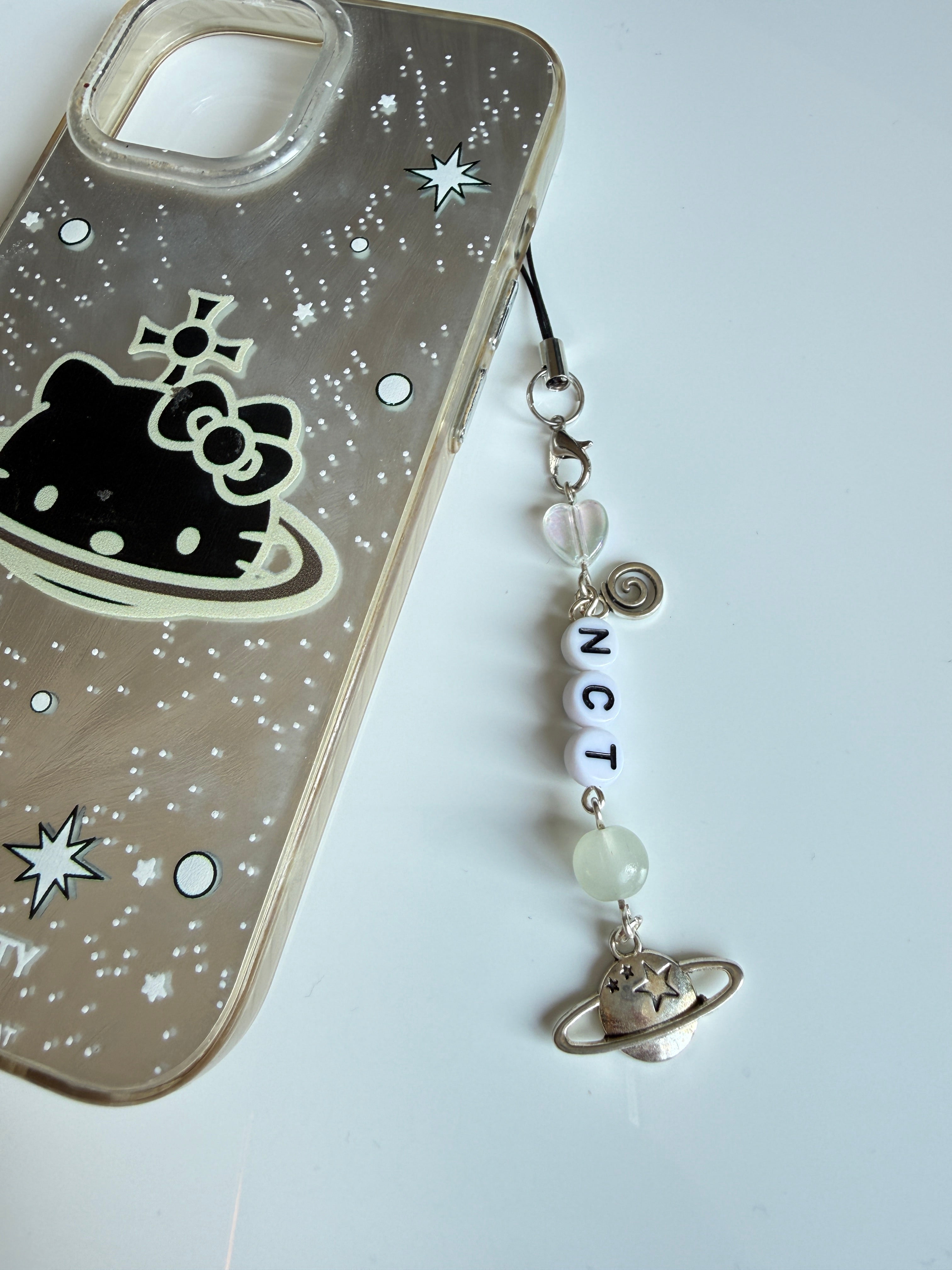 Handmade Kpop Group Phone Charms , Beaded phone charm, Kpop Bag Charm
