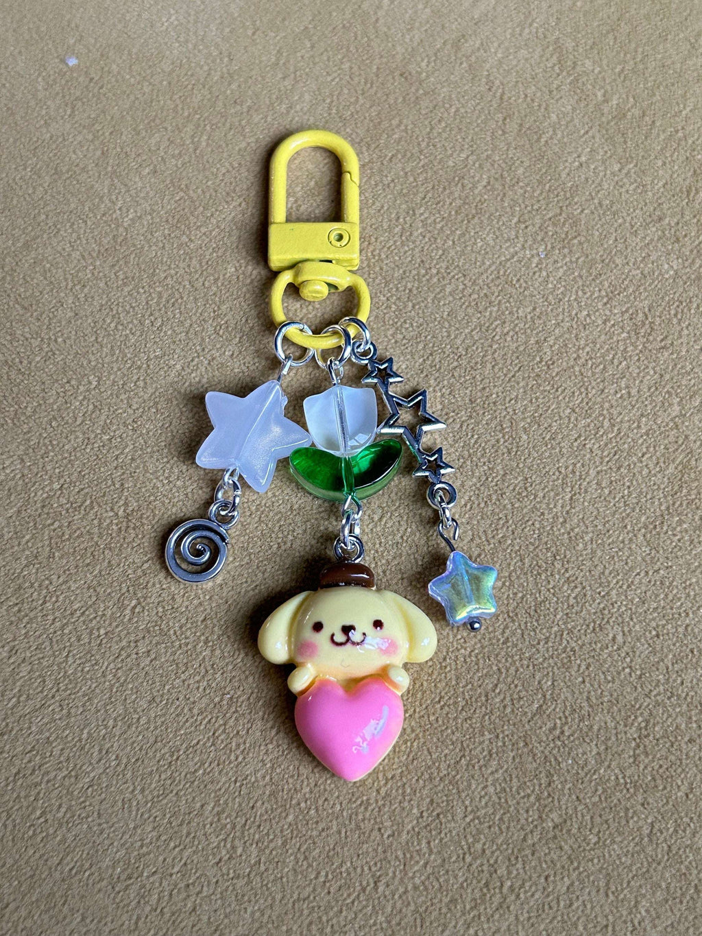 Super Cute Handmade Kawaii Sanrio Inspired Tulip Keychains