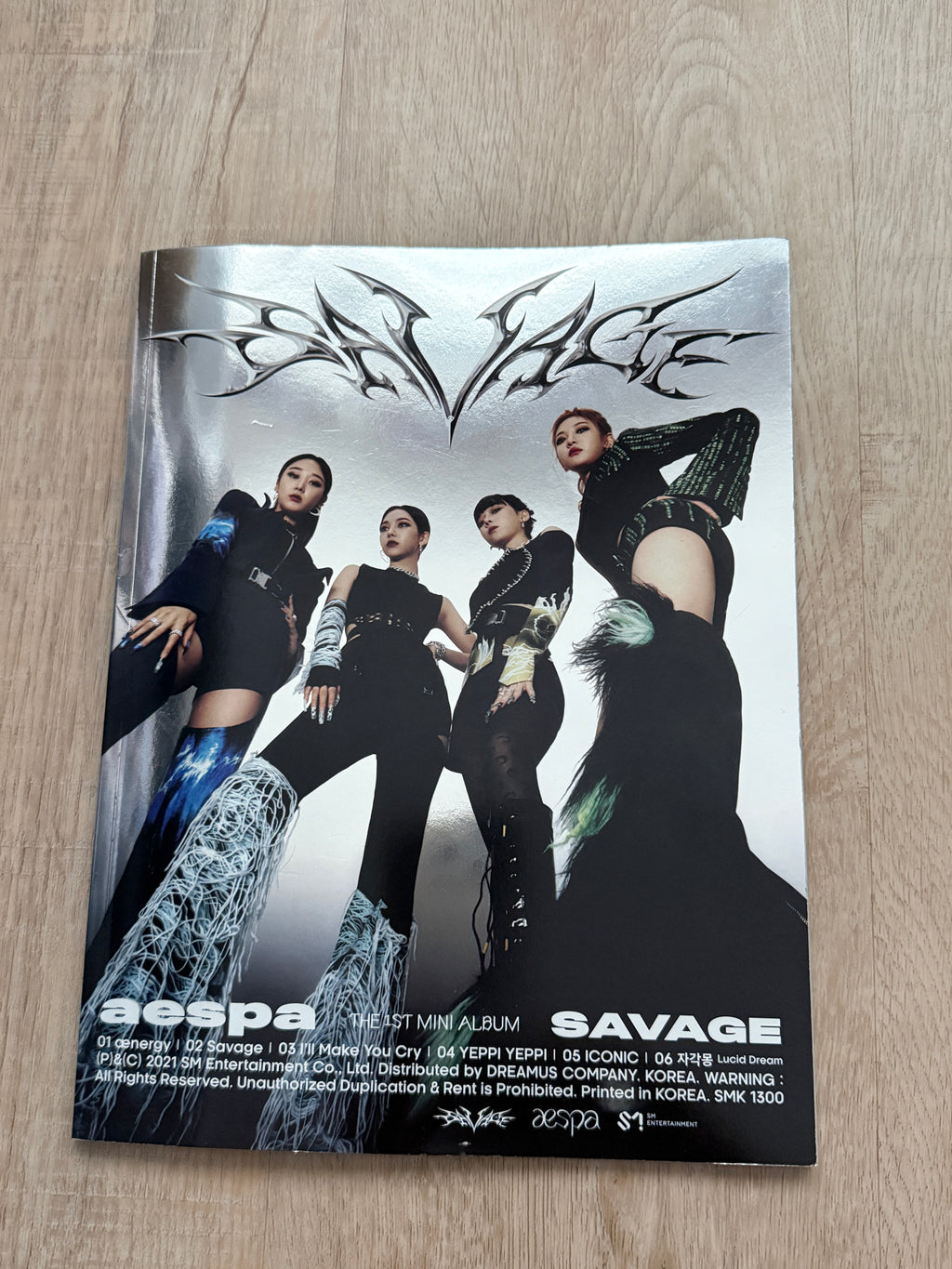 aespa – Savage 1st Mini Album | Hallucination Quest Ver. | Complete with Photocard & Posters