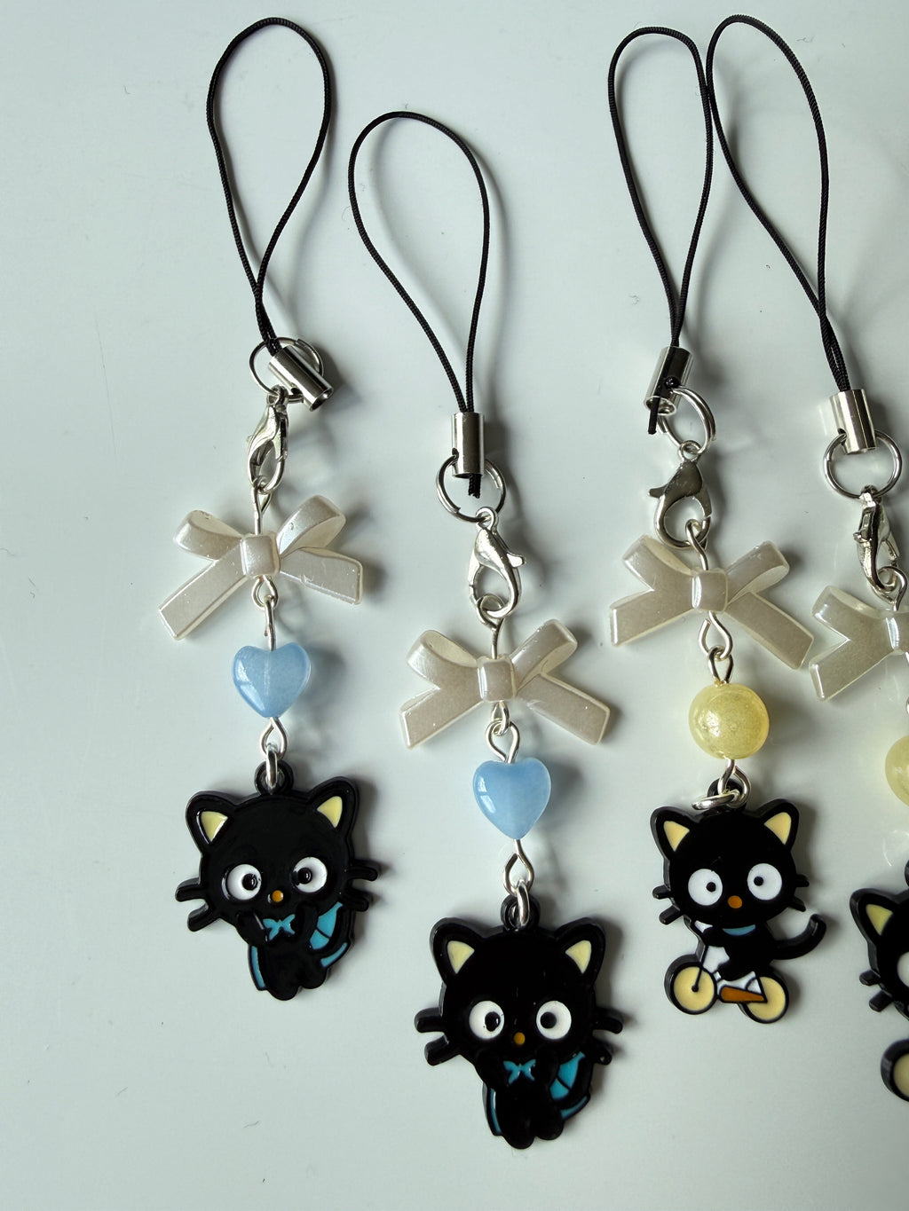 Chococat Inspired Kawaii Phone Charm