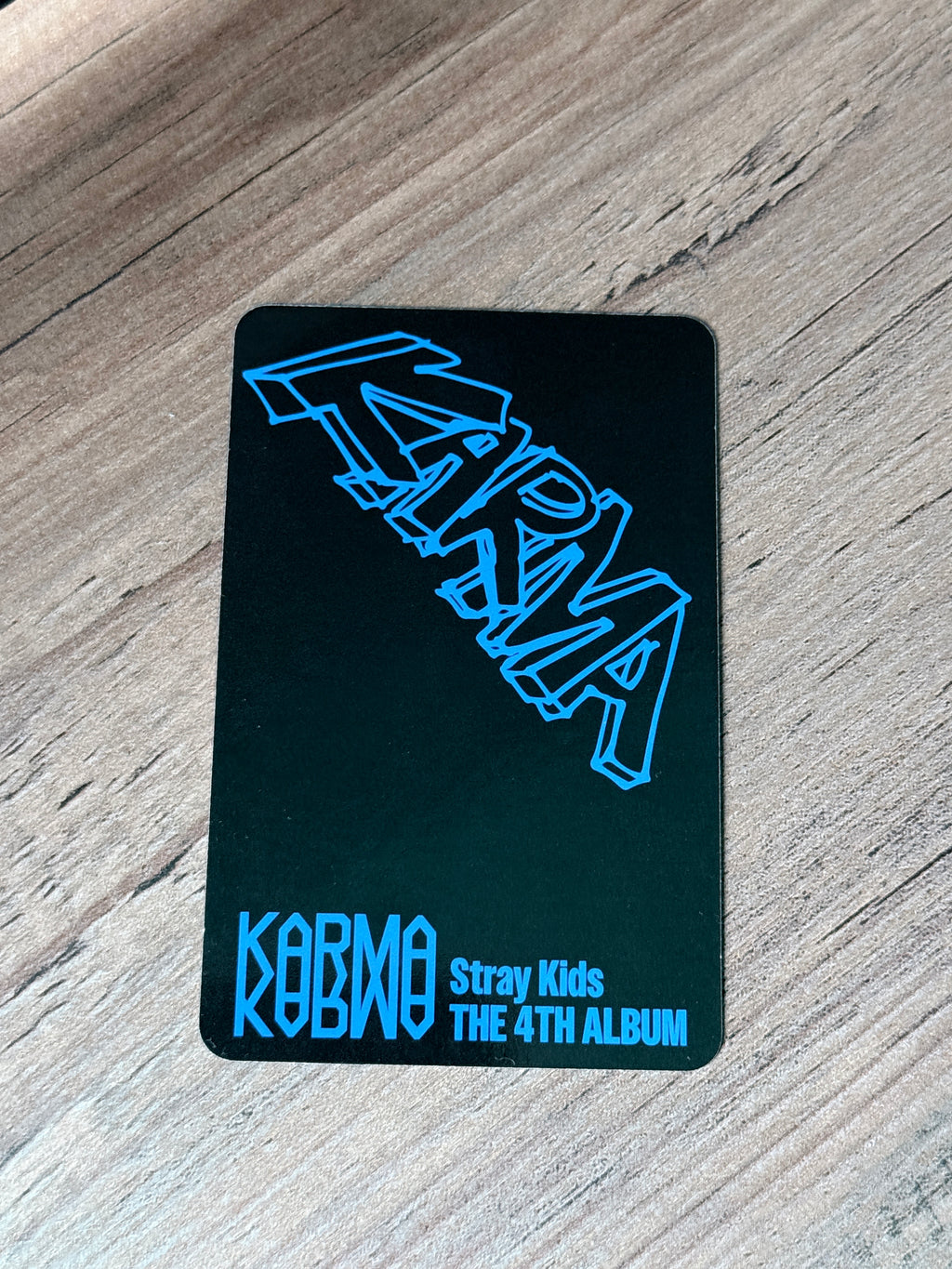 Stray Kids HAN Photocard – KARMA KARMA Ver. Official Album Photocard