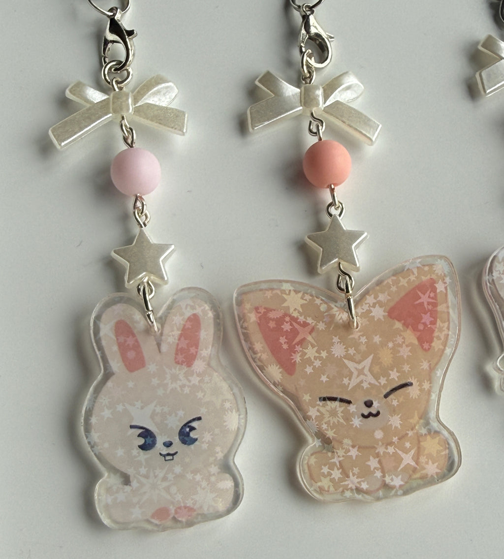 Skzoo Phone Charms - Kpop Bias Charms Stray Kids phone charm