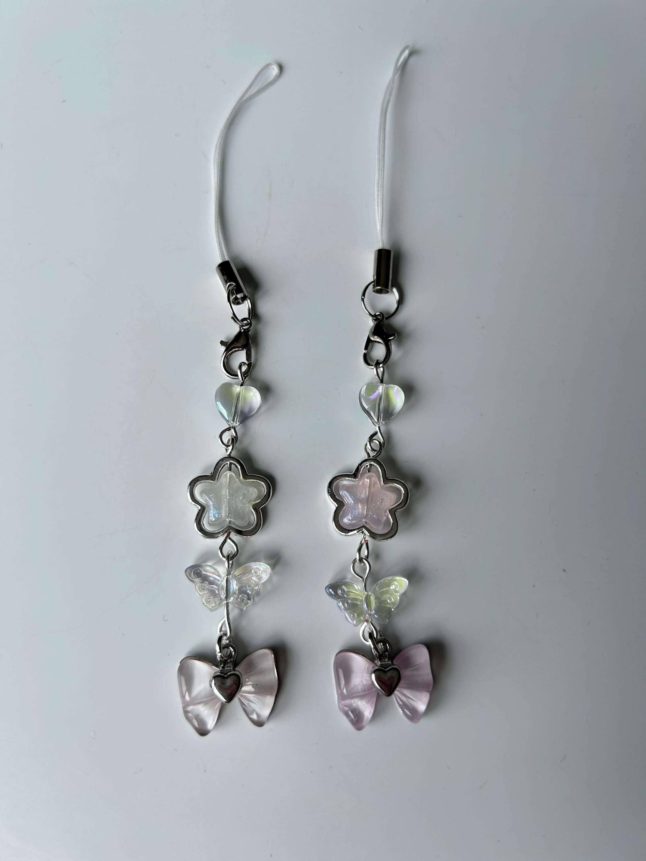 HANDMADE Cute Coquette Bow Phone Charms
