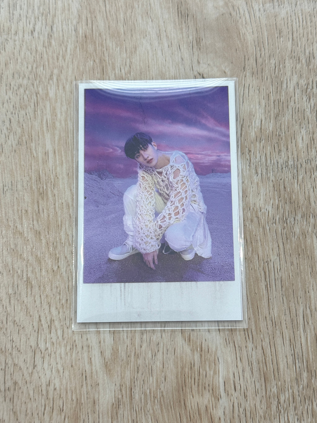 Stray Kids Bang Chan Official 樂-STAR ROCK-STAR Polaroid Photocard | SKZ