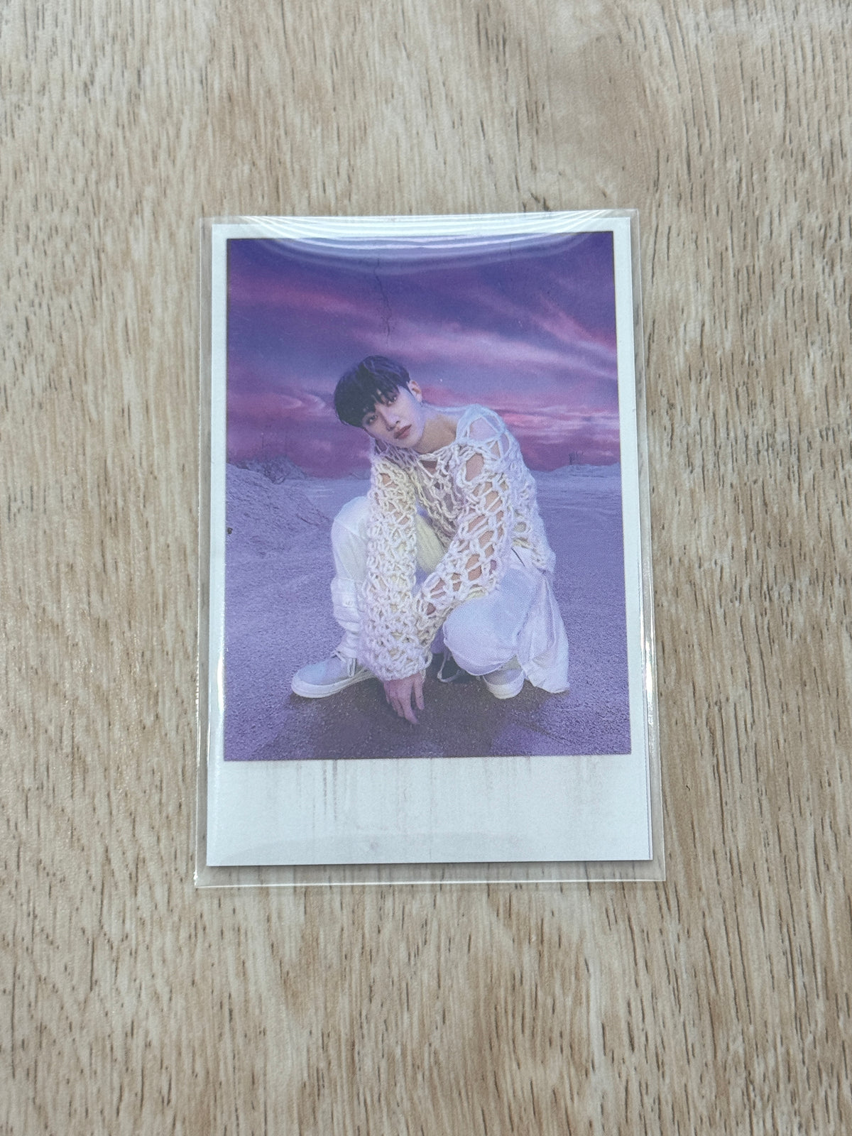 Stray Kids Bang Chan Official 樂-STAR ROCK-STAR Polaroid Photocard | SKZ