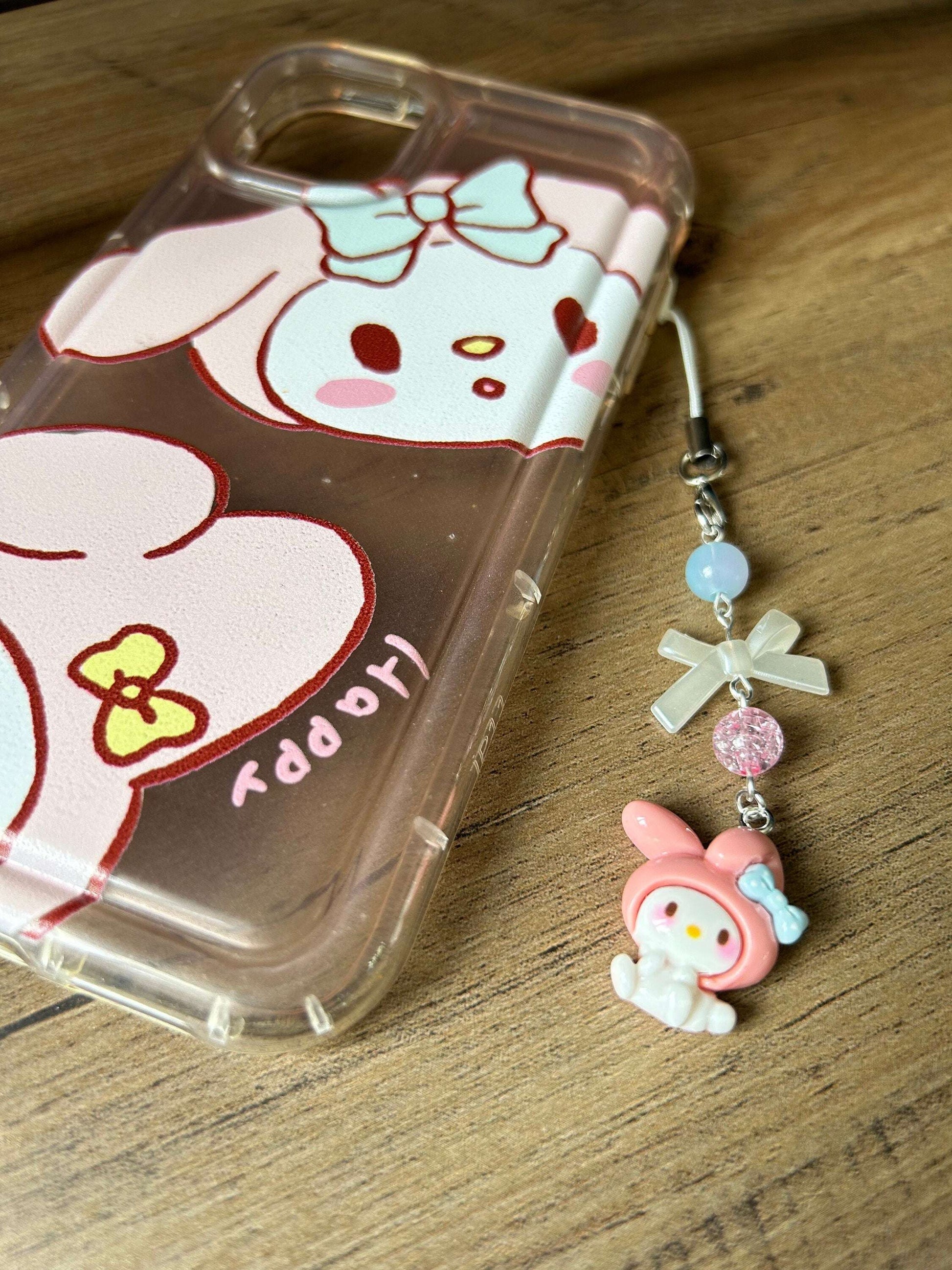 HANDMADE Cute Sanrio Inspired Bow Phone Charms My Mld