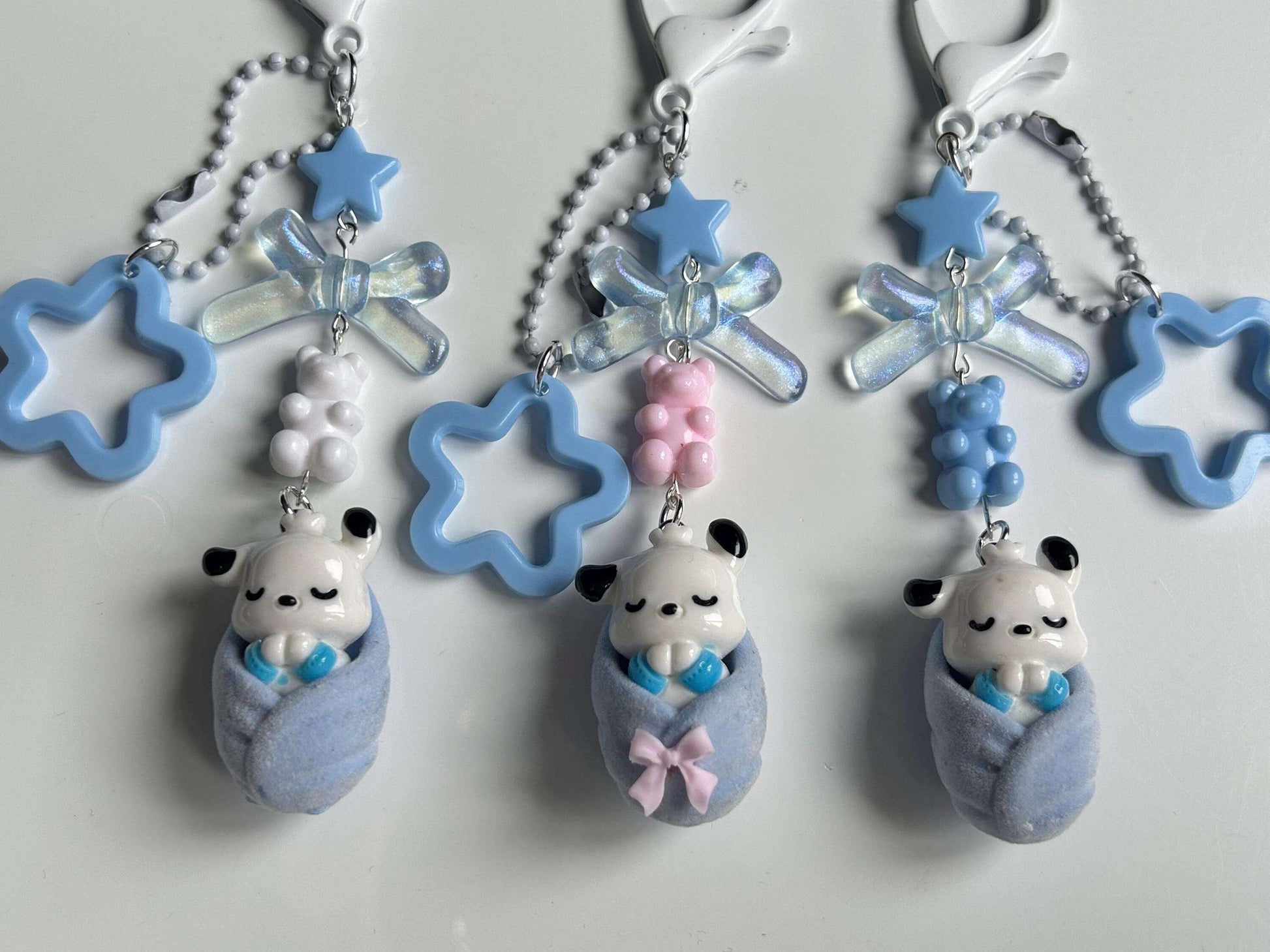 Super Cute Handmade Kawaii Sanrio Baby Themed Keychains