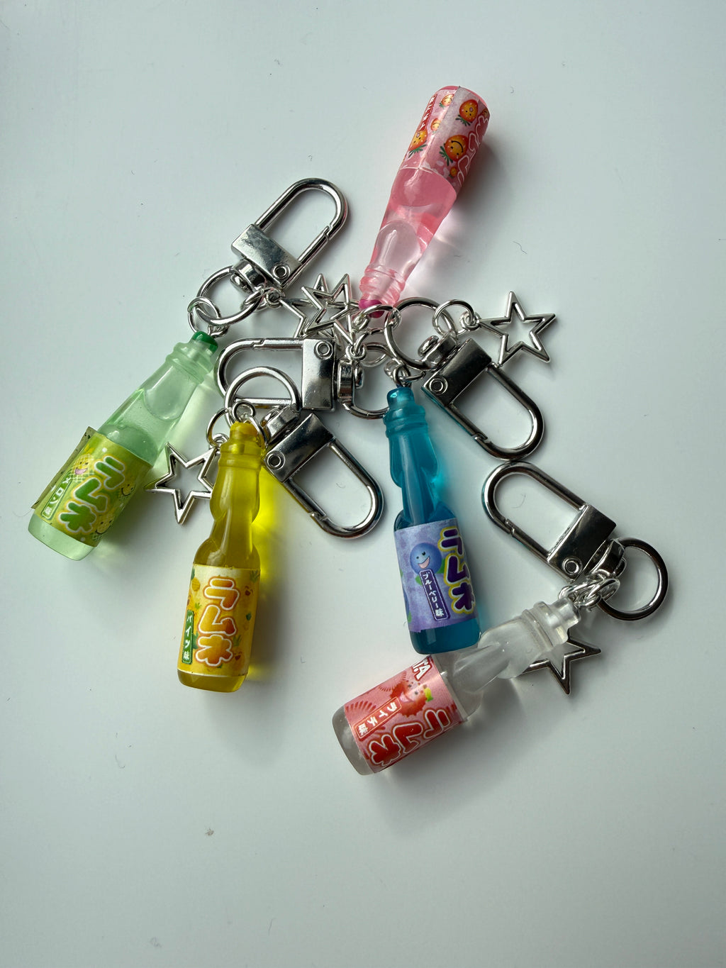 Mini Ramune Soda Bottle Bag Charm

Sparkly Japanese Soda Inspired Keychain | Kawaii Bag Charm | Cute Gift | Handmade