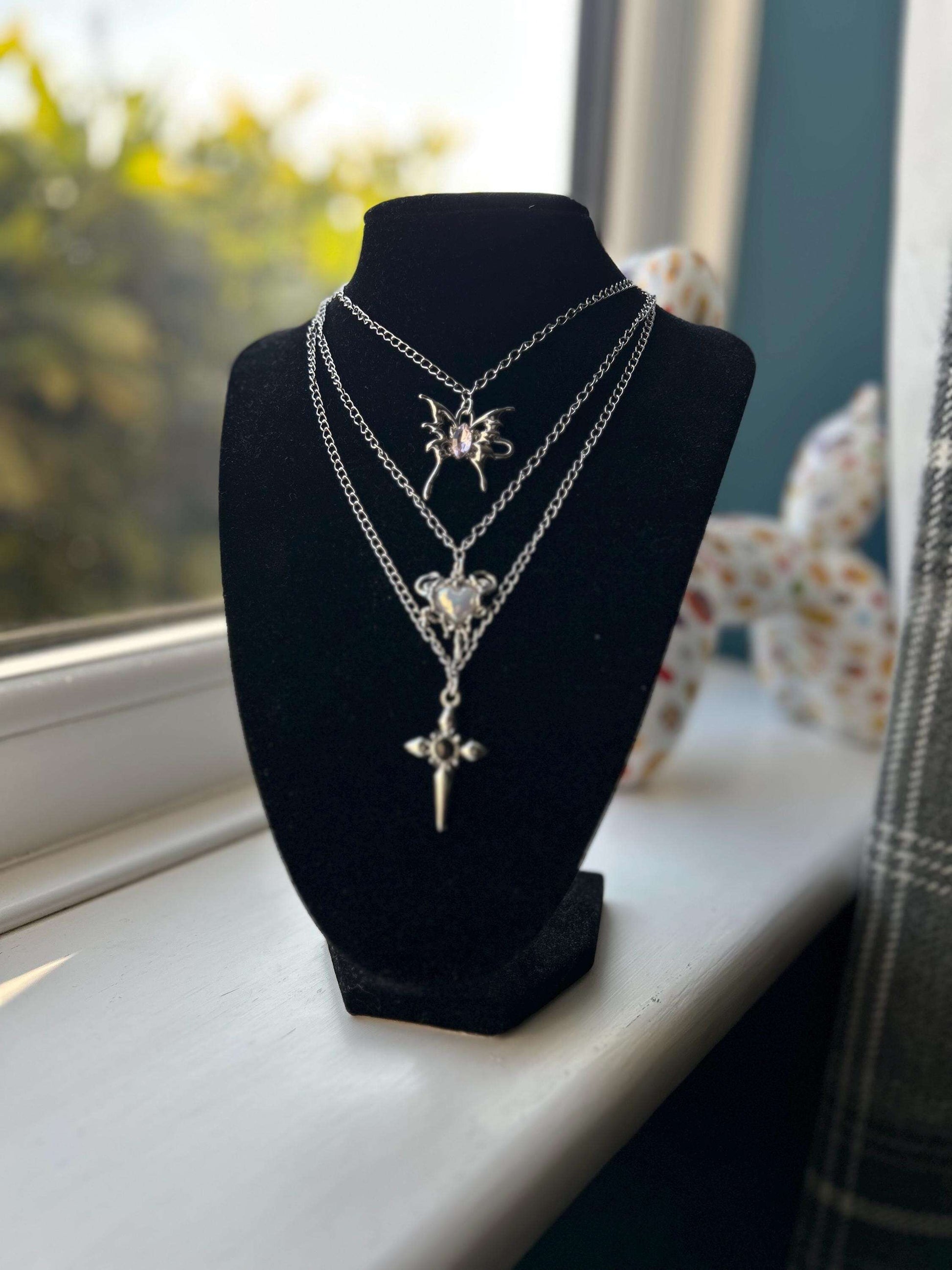Absolutely Stunning Handmade Whimsical Necklaces 18”