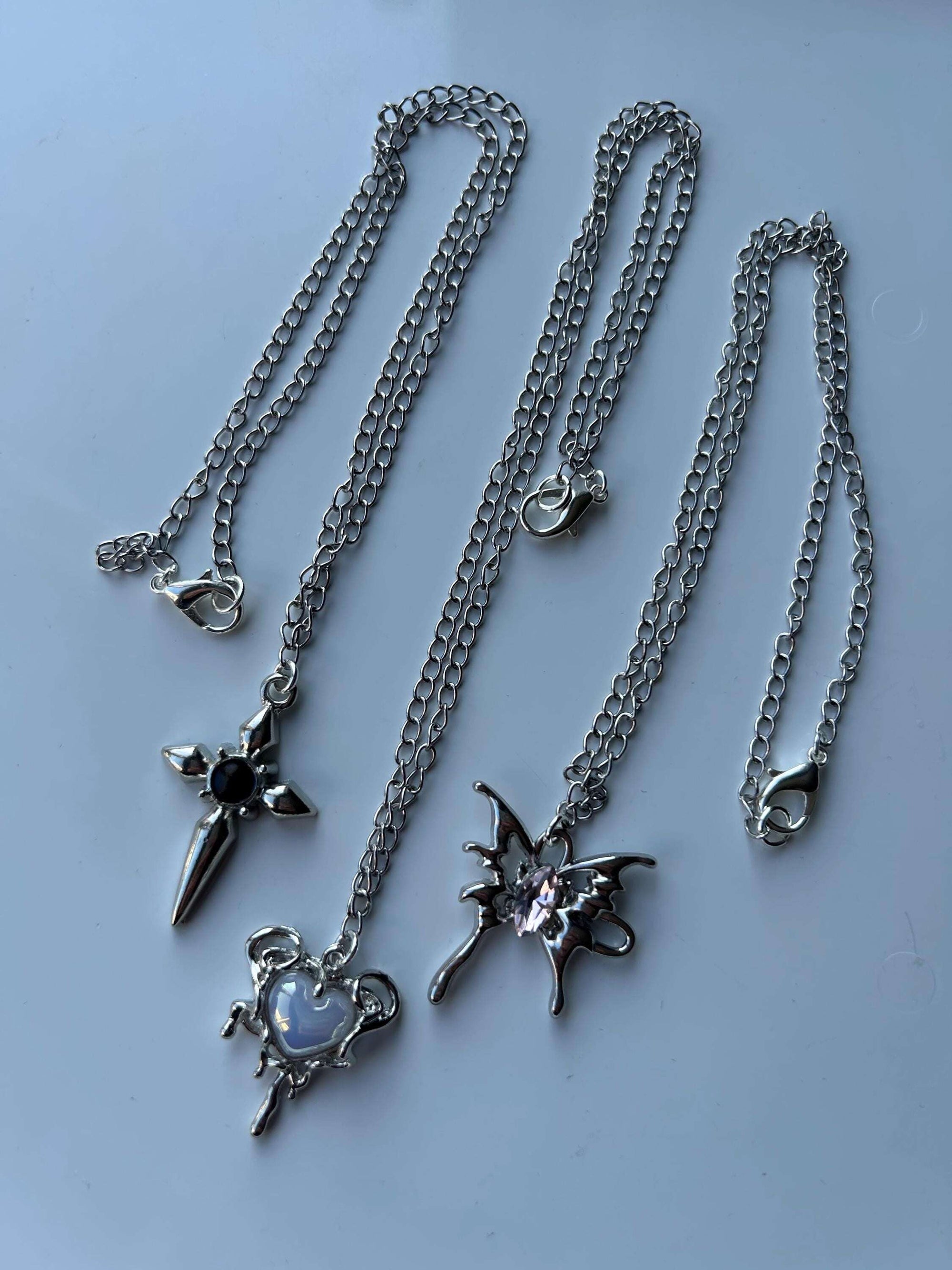 Absolutely Stunning Handmade Whimsical Necklaces 18”