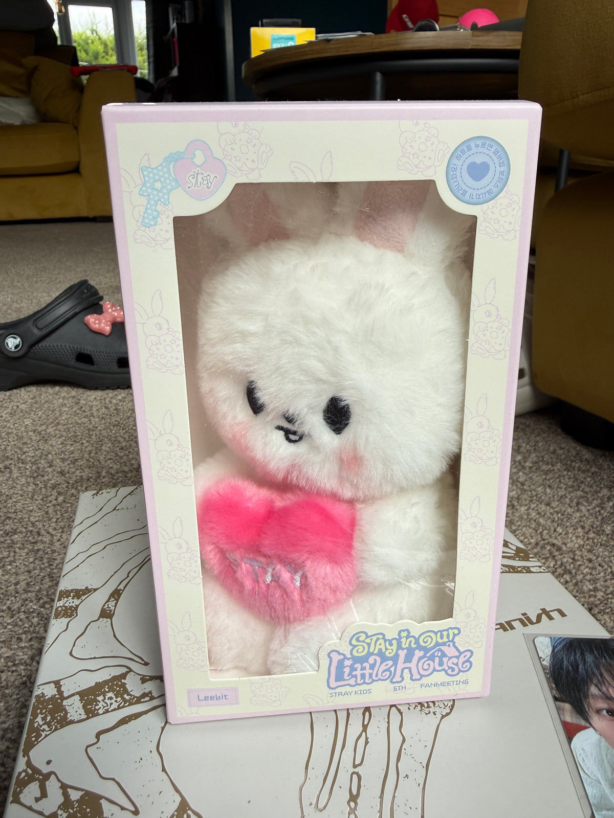 Stray Kids SKZOO Leebit Voice Plush + Lee Know POB – Stay in Our Little House – Sealed