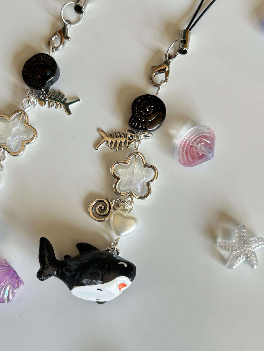 HANDMADE Cute Kawaii Shark Phone Charms