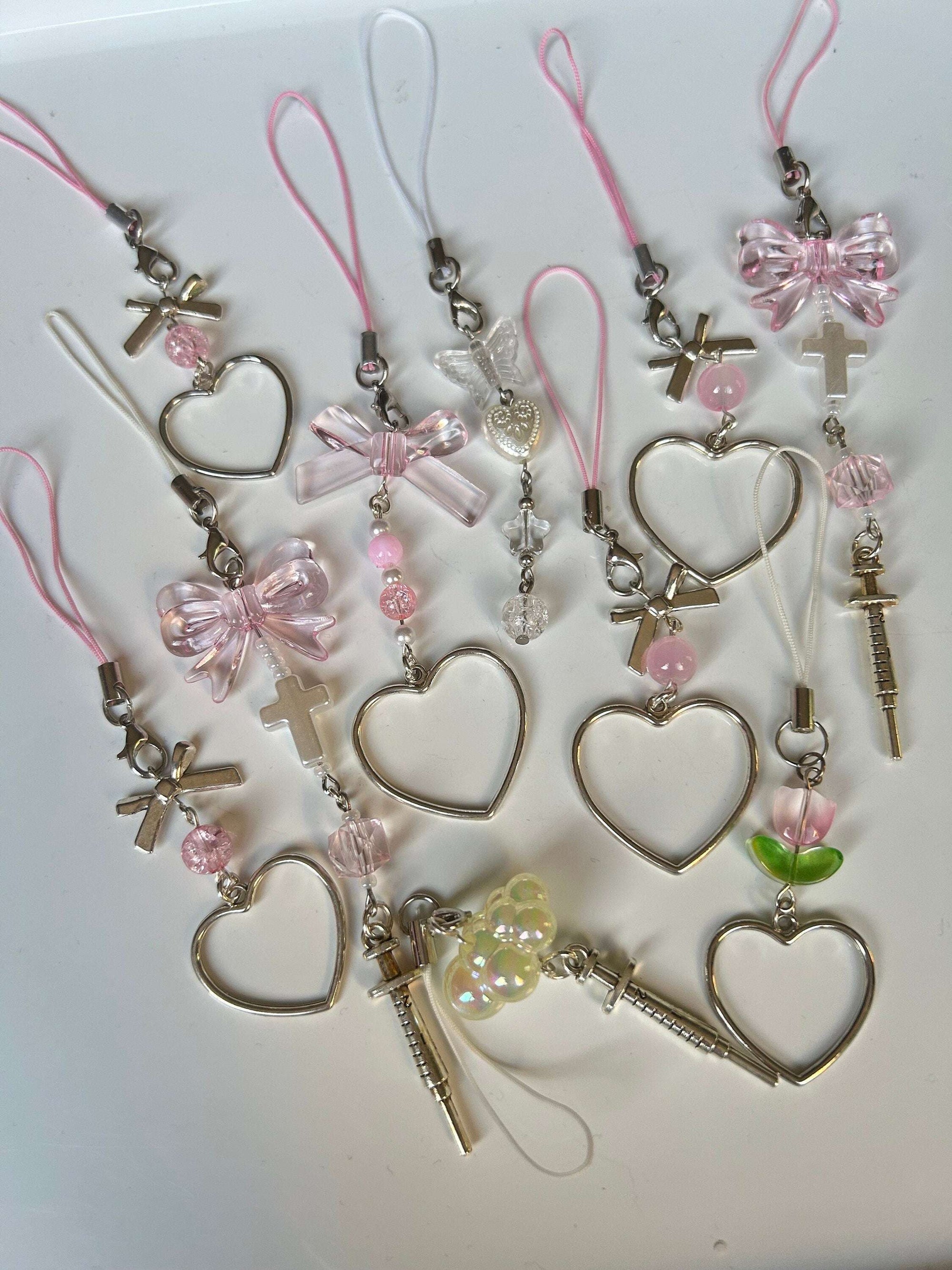 HANDMADE Cute Coquette Phone Charms