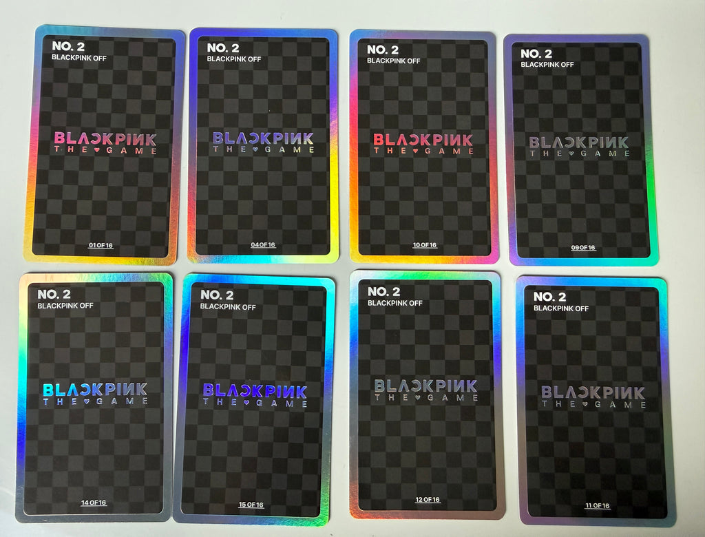 BLACKPINK THE GAME – Photocard Collection No.02 “BLACKPINK OFF” (Complete Set)