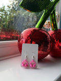 Pastel Headphone Earrings | Cute Music Lover Drop Earrings