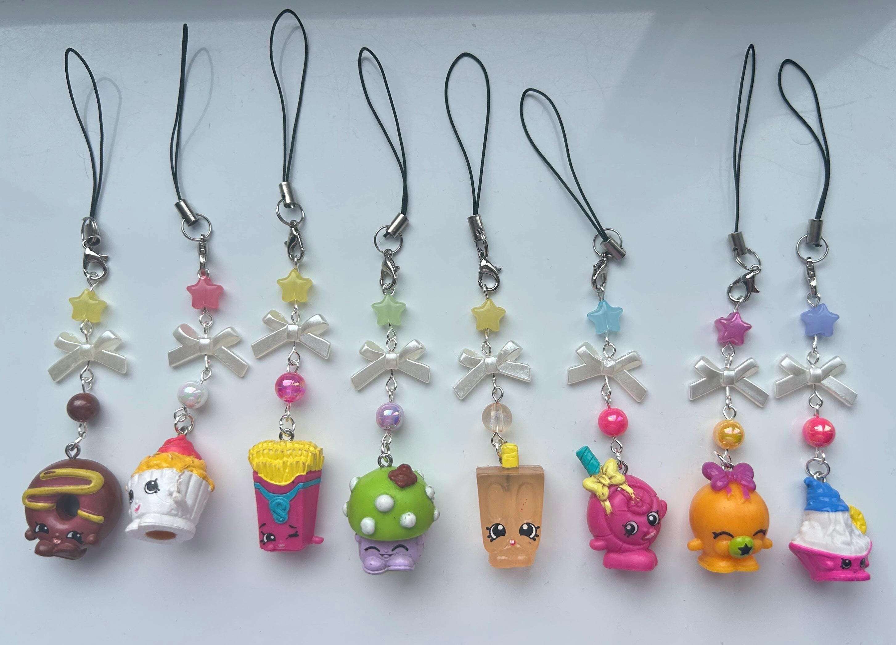 HANDMADE Kawaii Cute Food Theme Phone Charms