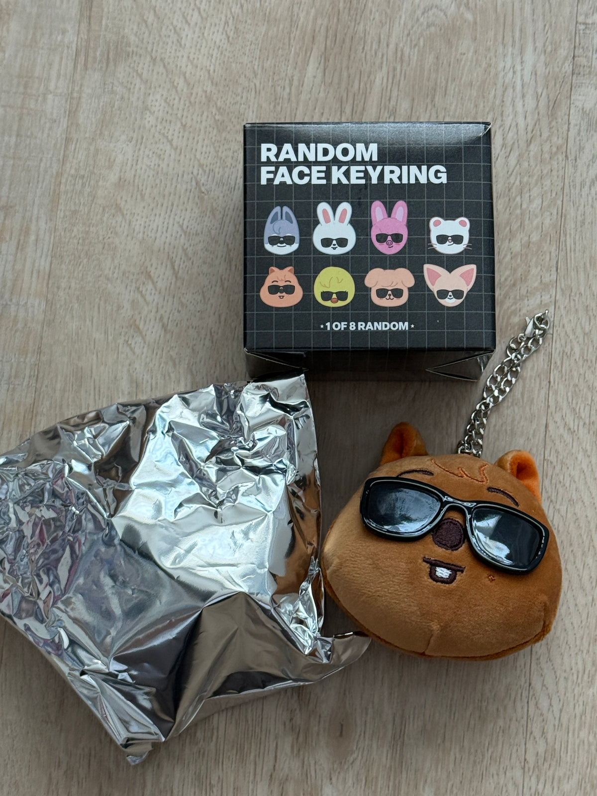 STRAY KIDS SKZOO HAN QUOKKA – RUN IT JAPAN World Tour Random Face Keyring