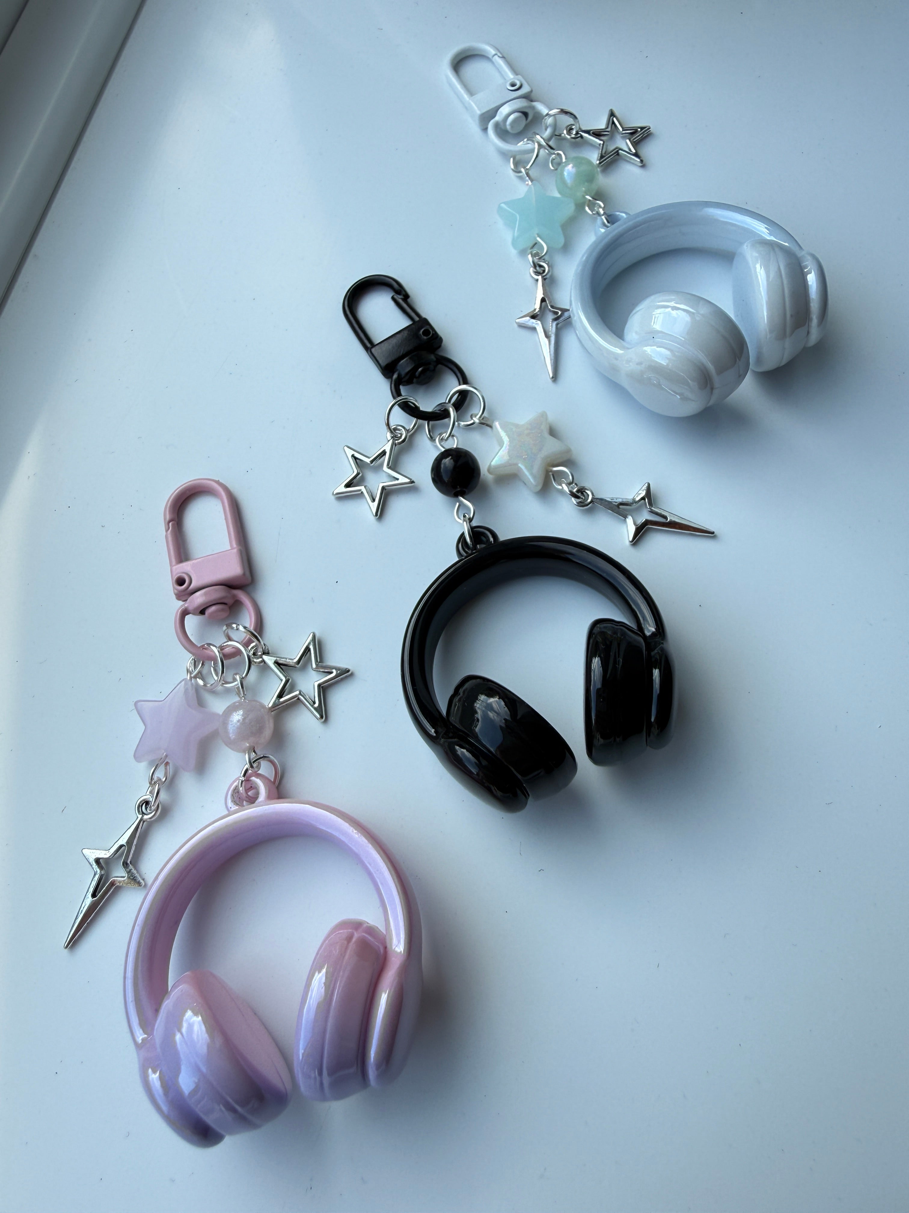 Kawaii Headphone Bag Charm & Phone Charm