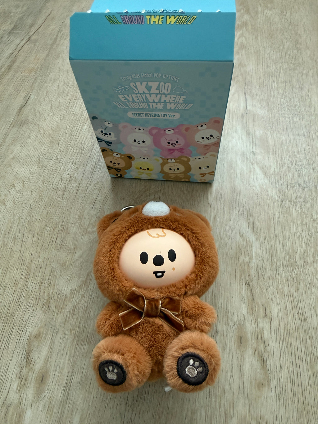 STRAY KIDS SKZOO HAN QUOKKA – EVERYWHERE ALL AROUND THE WORLD Secret Keyring Toy Ver. | Official