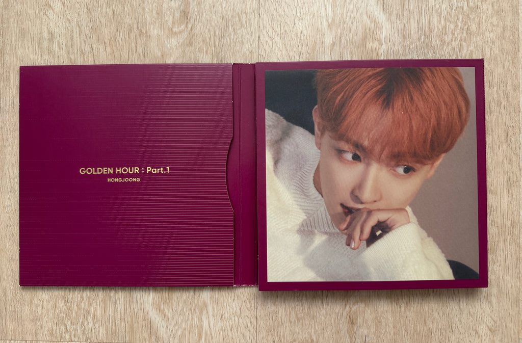 ATEEZ – GOLDEN HOUR : Part.1 Hongjoong Album | Photocard & Inclusions | Official K-Pop