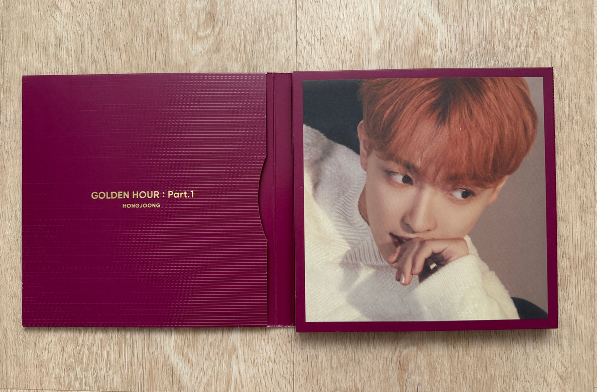 ATEEZ – GOLDEN HOUR : Part.1 Hongjoong Album | Photocard & Inclusions | Official K-Pop