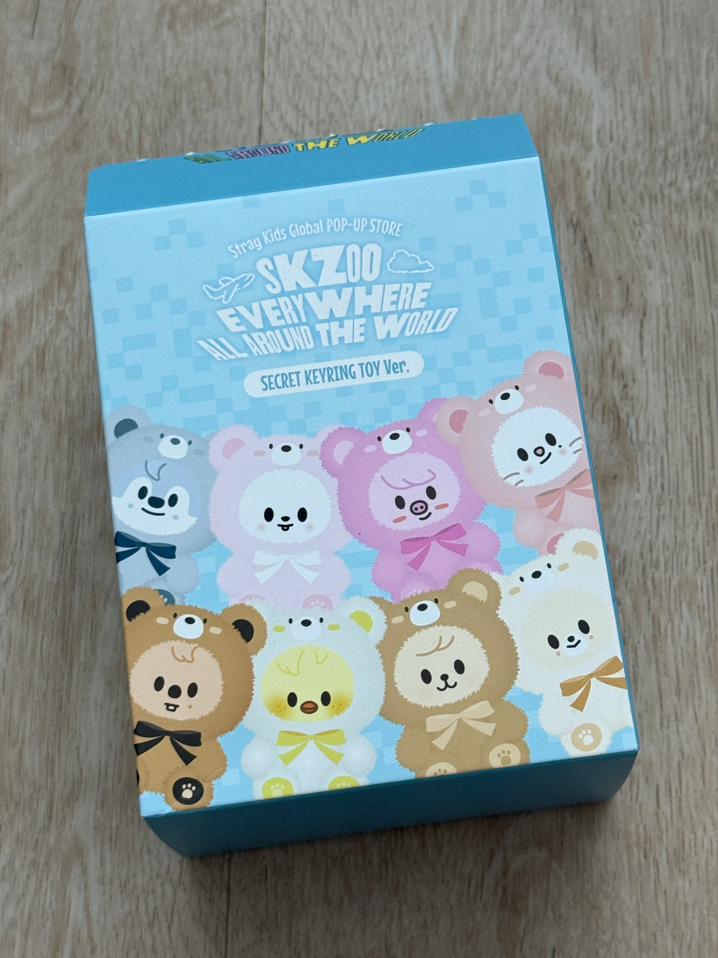 STRAY KIDS SKZOO HAN QUOKKA – EVERYWHERE ALL AROUND THE WORLD Secret Keyring Toy Ver. | Official