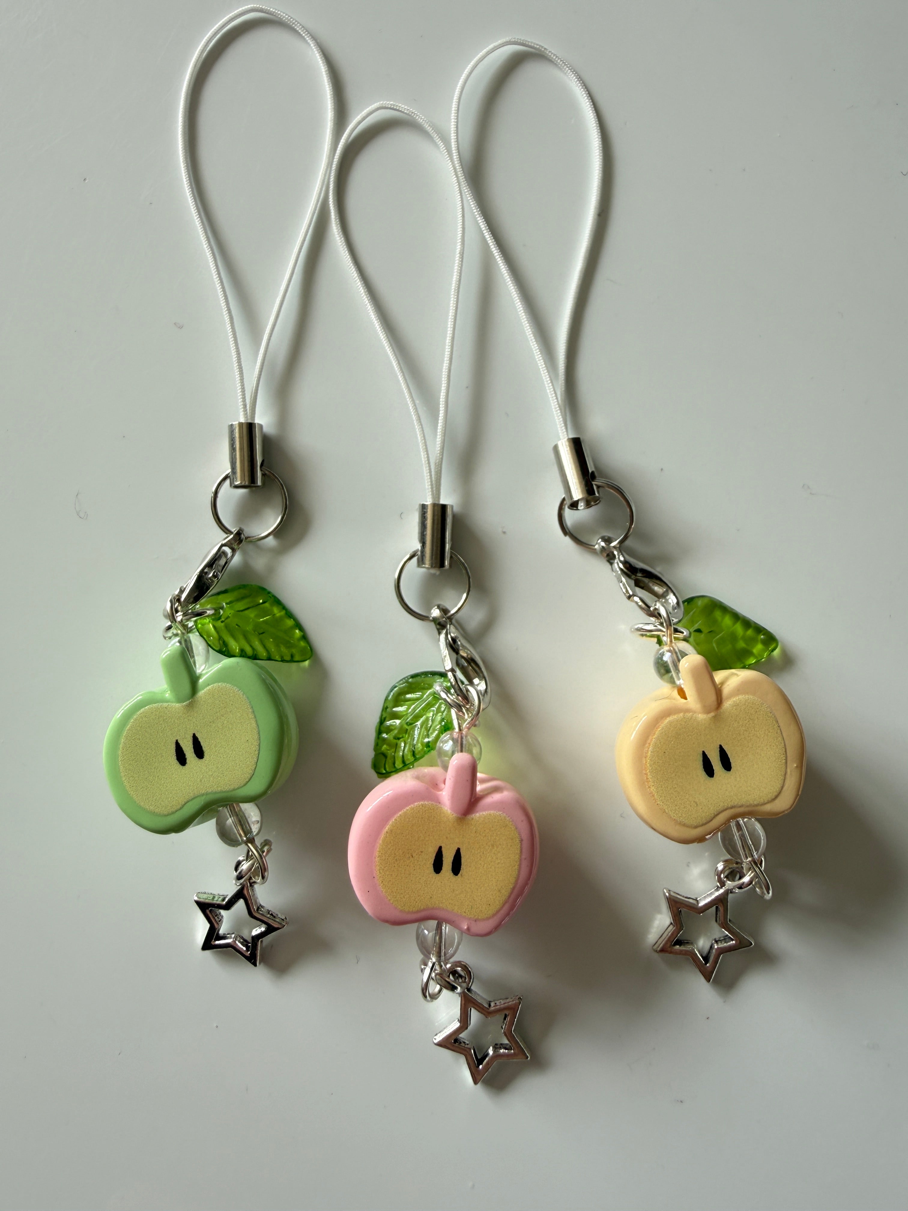 Handmade Cute Cottagecore Apple Phone Charms