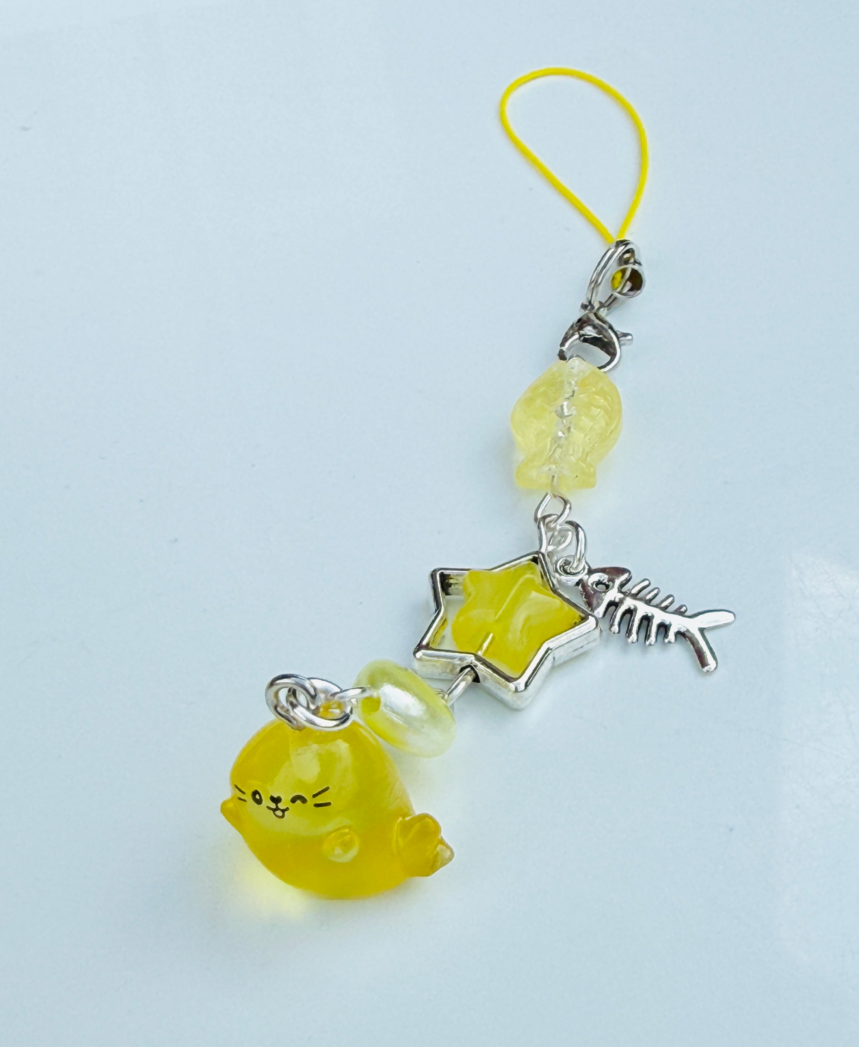 Ocean Buddies™ Silly Seal Phone Charm | Handmade Kawaii Phone Strap | Cute Seal Bag Charm