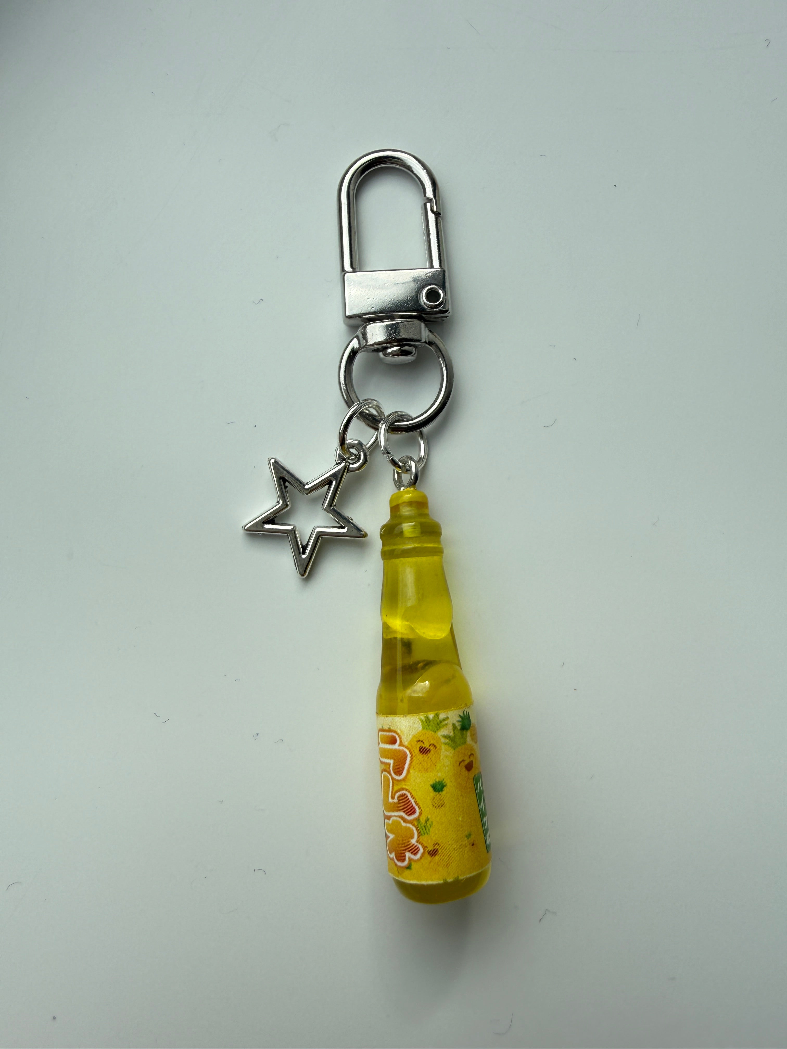 Mini Ramune Soda Bottle Bag Charm

Sparkly Japanese Soda Inspired Keychain | Kawaii Bag Charm | Cute Gift | Handmade
