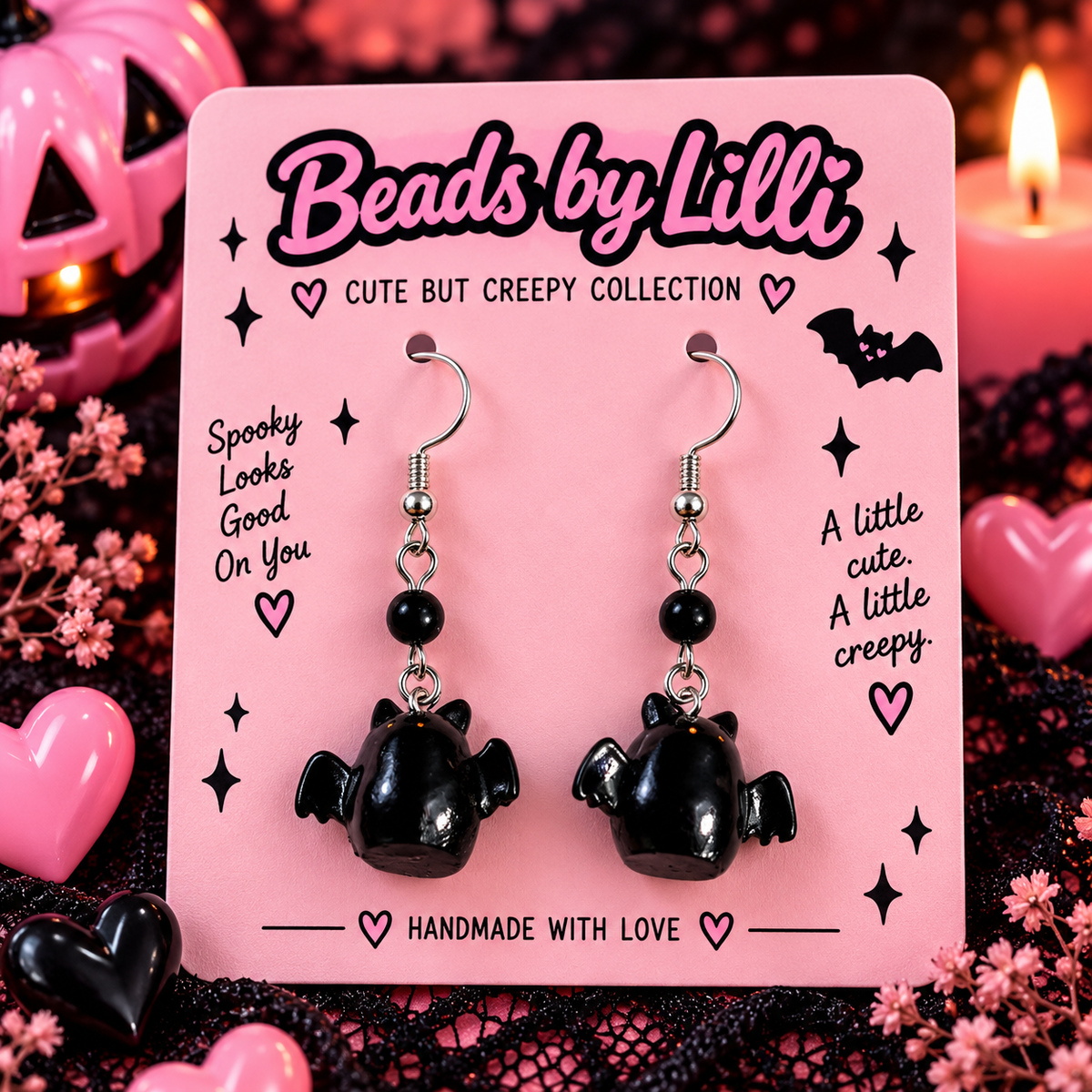Cute But Creepy Halloween Earrings – Handmade Spooky Earrings | Choose Your Style
