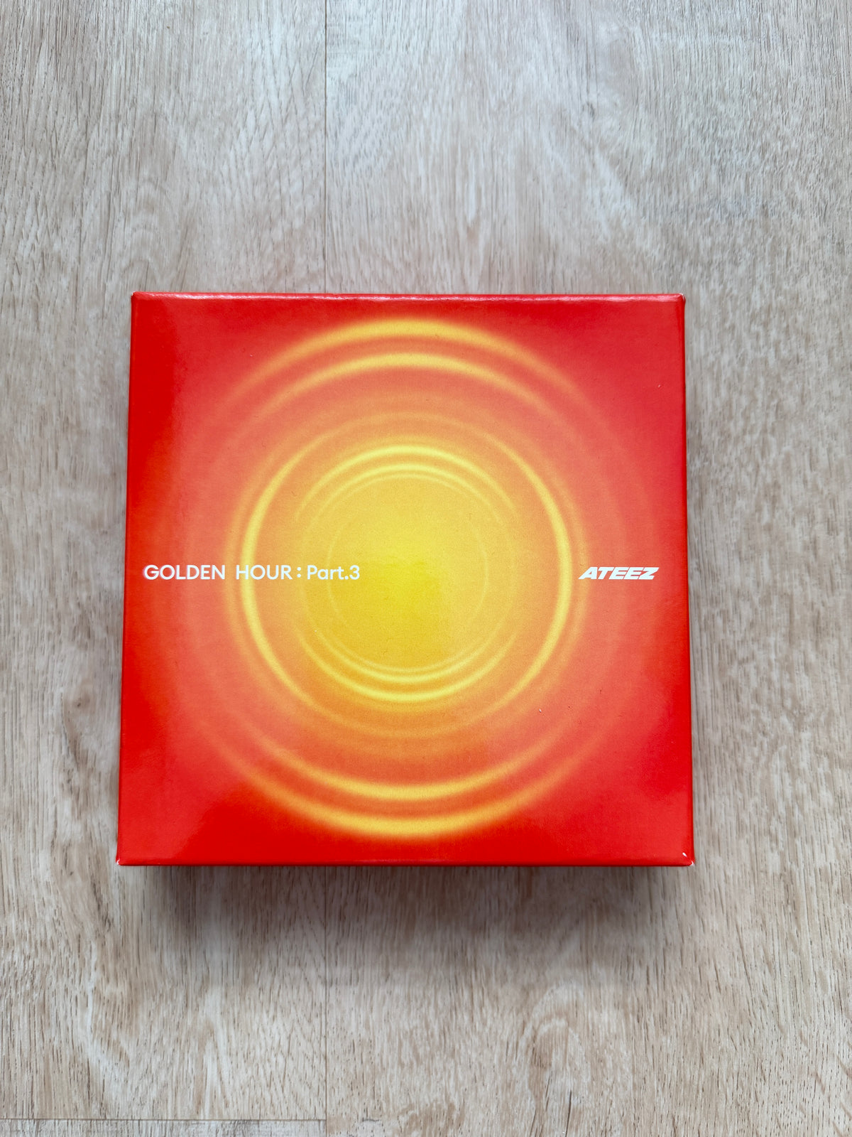 ATEEZ GOLDEN HOUR Part.3 HEAT Europe Pop-Up Exclusive Album + 2 Photocards
