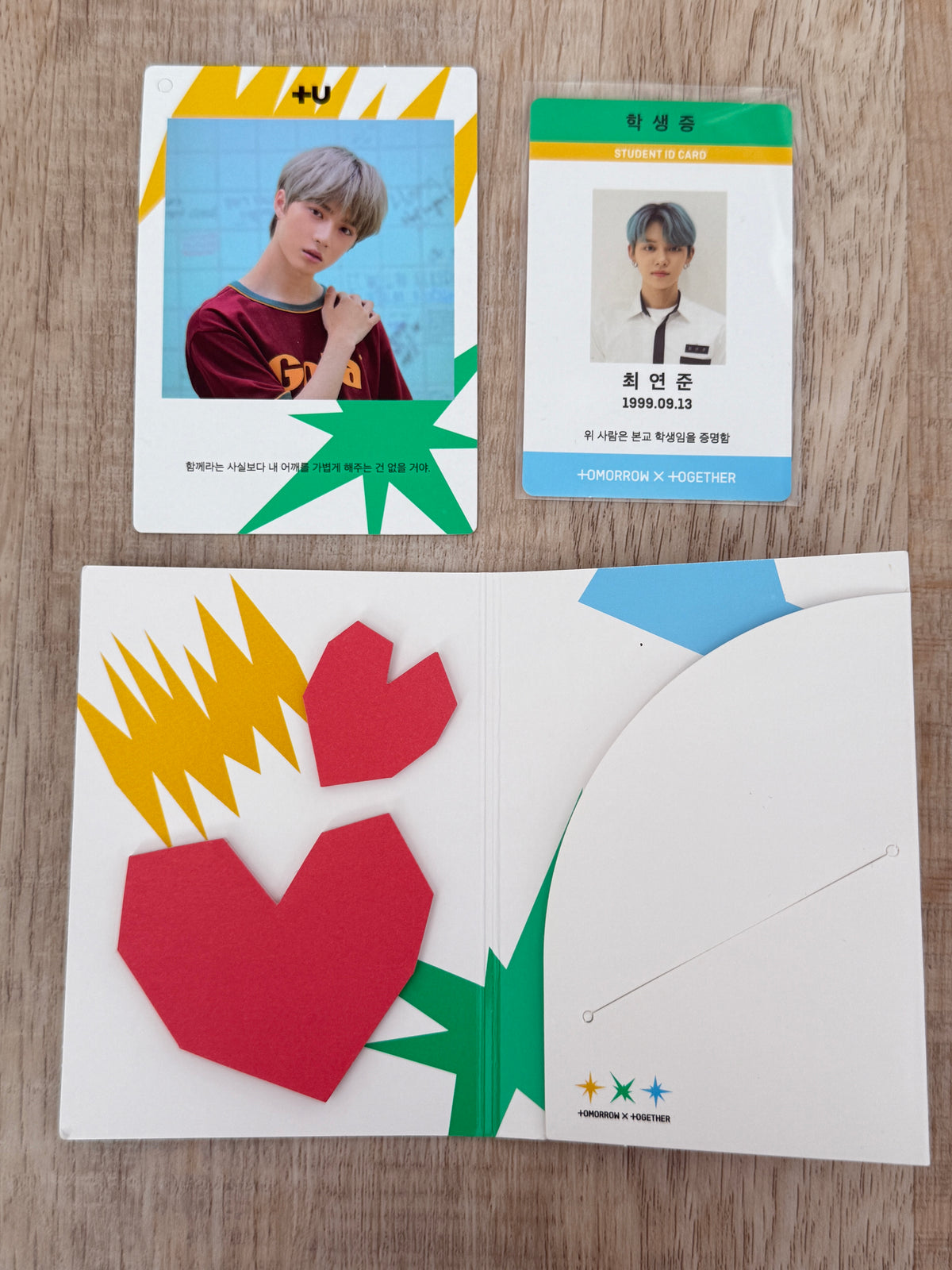 TXT The Dream Chapter: MAGIC Album – Complete & Unused – Yeonjun Inclusions