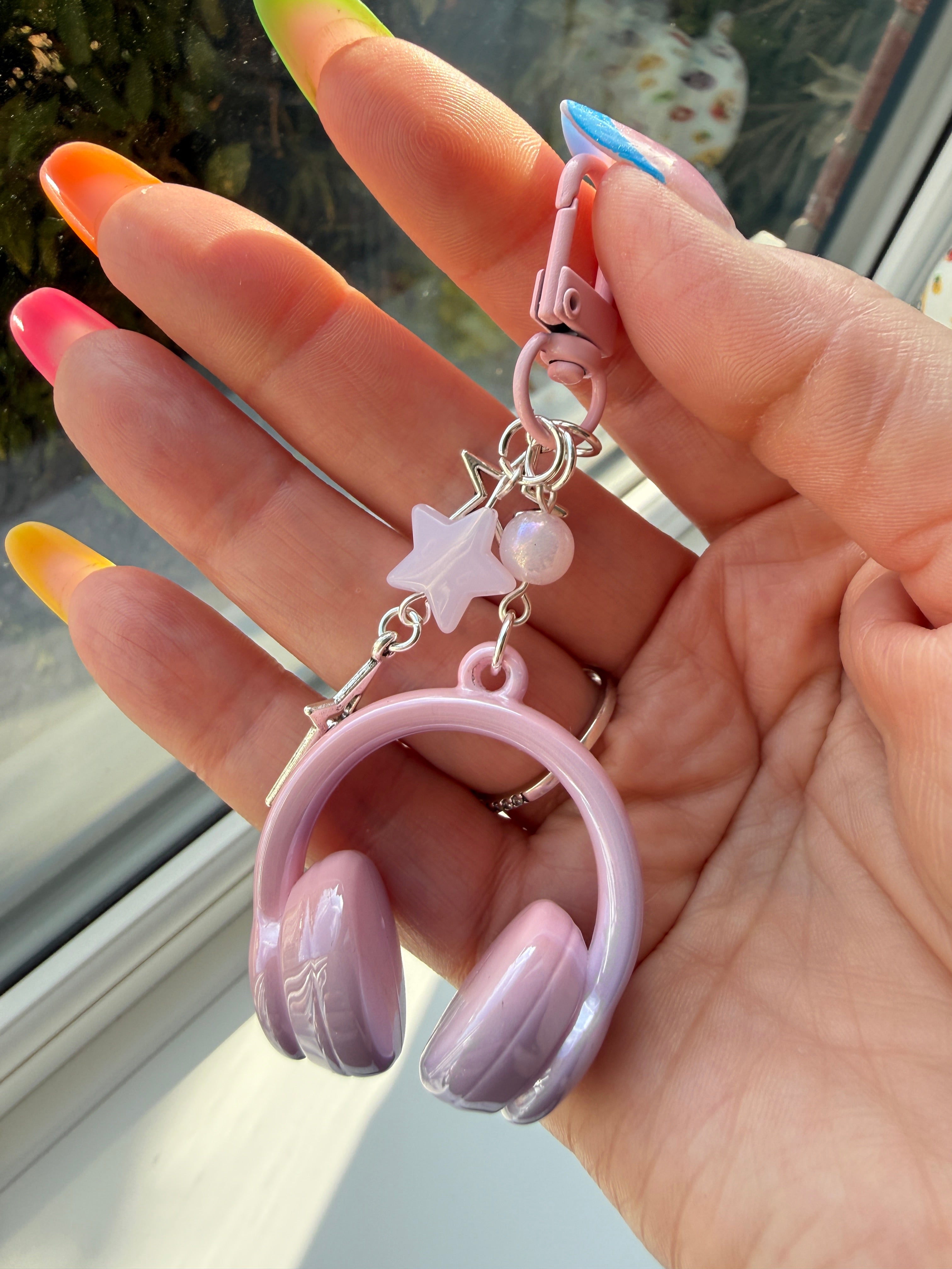 Kawaii Headphone Bag Charm & Phone Charm
