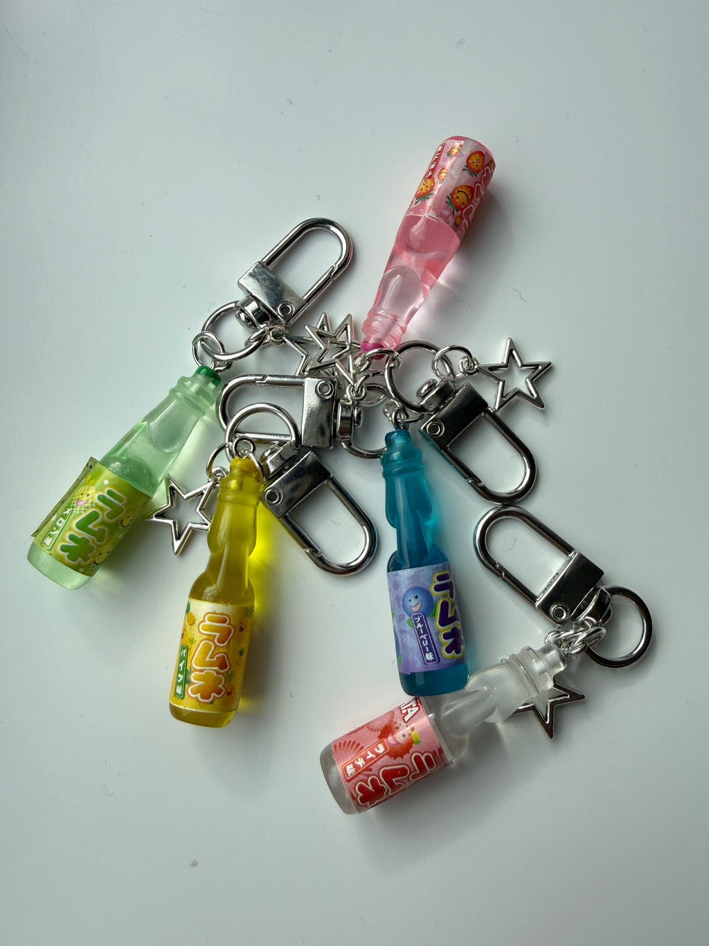 Mini Ramune Soda Bottle Bag Charm

Sparkly Japanese Soda Inspired Keychain | Kawaii Bag Charm | Cute Gift | Handmade
