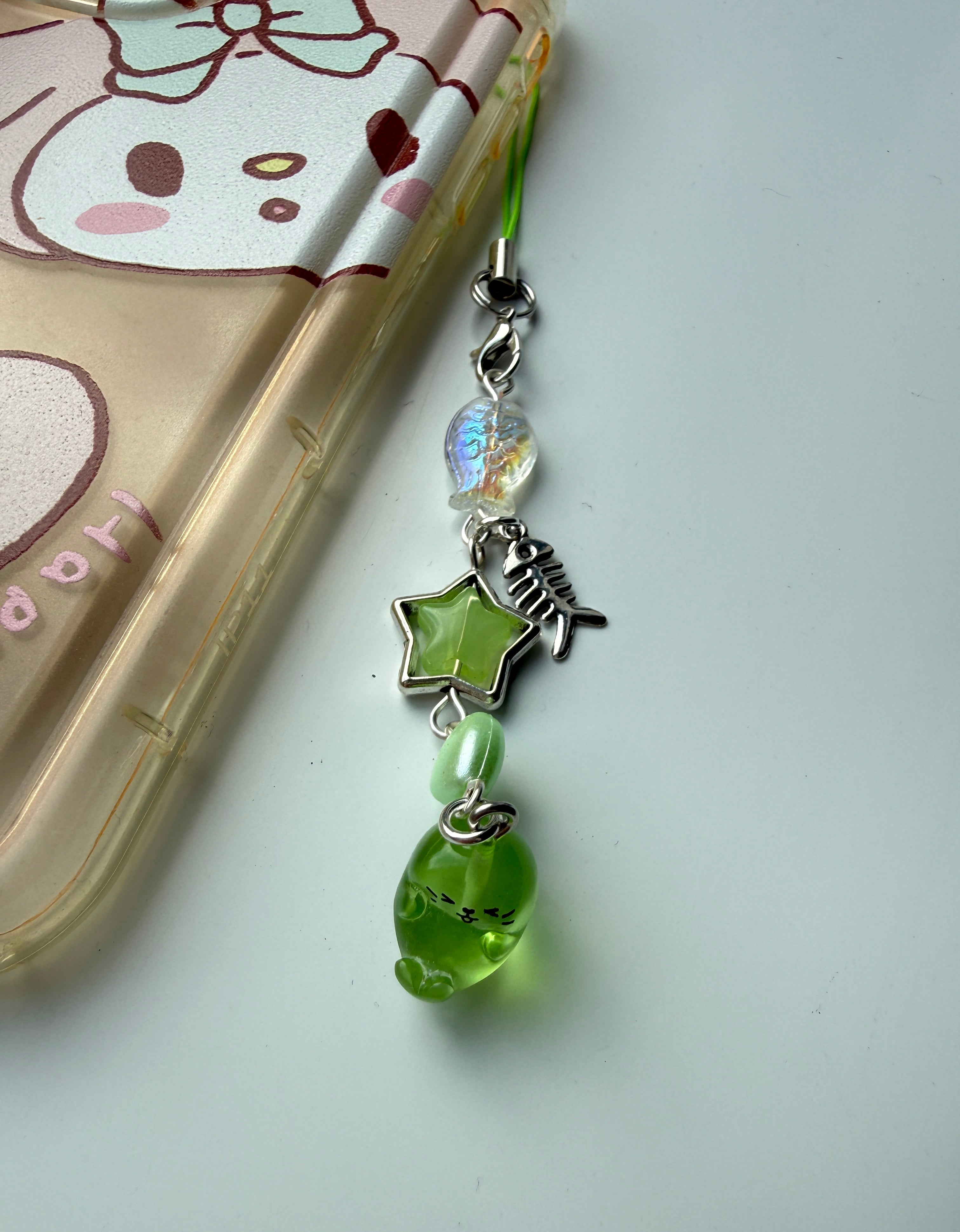 Ocean Buddies™ Silly Seal Phone Charm | Handmade Kawaii Phone Strap | Cute Seal Bag Charm